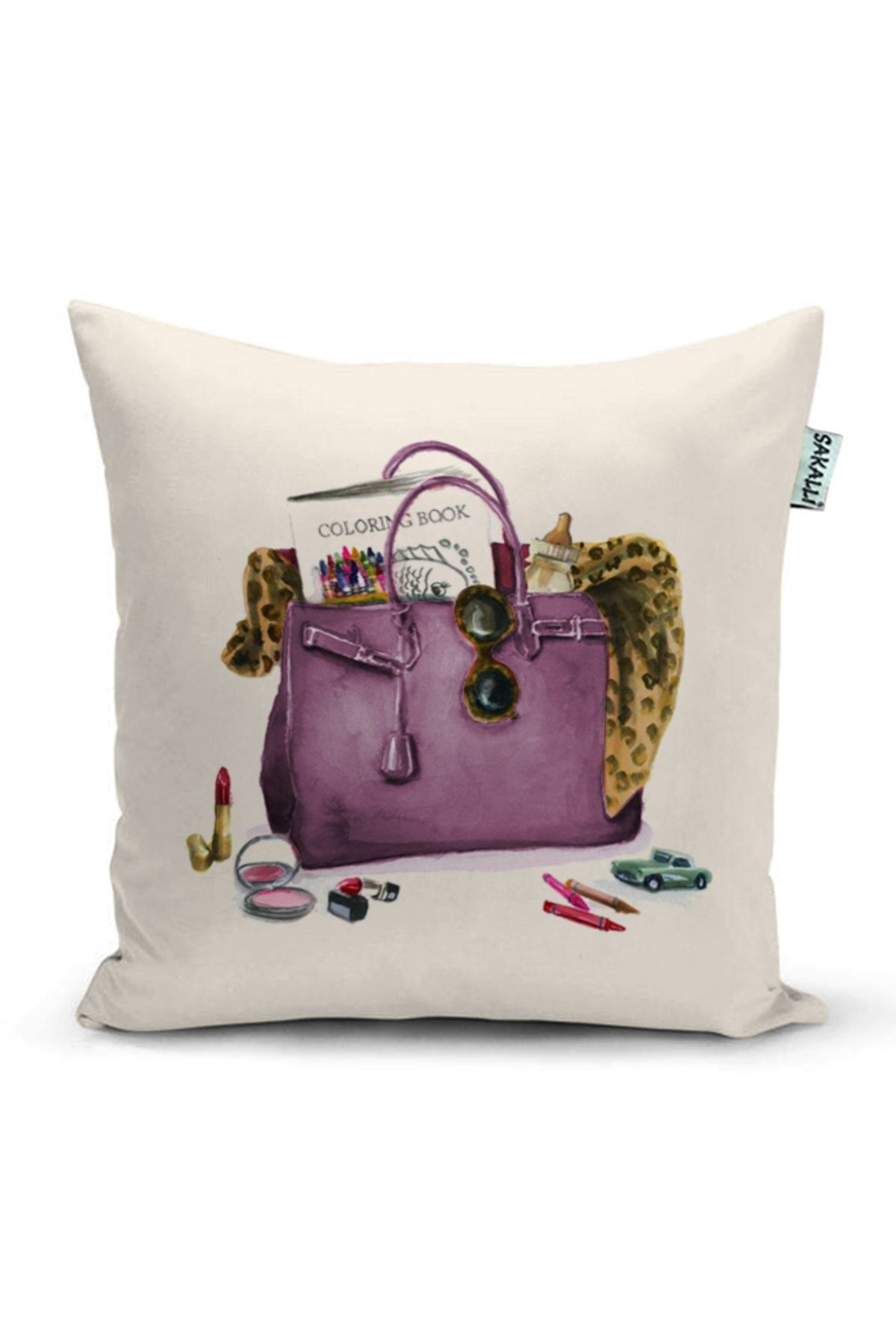 3d Baskılı Dekoratif Kırlent Kılıfı