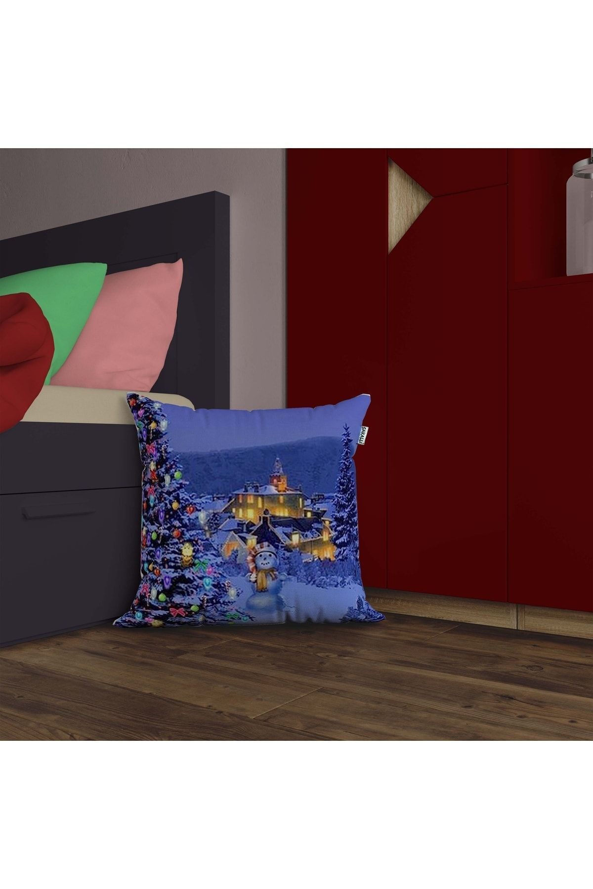 3d Baskılı Dekoratif Kırlent Kılıfı