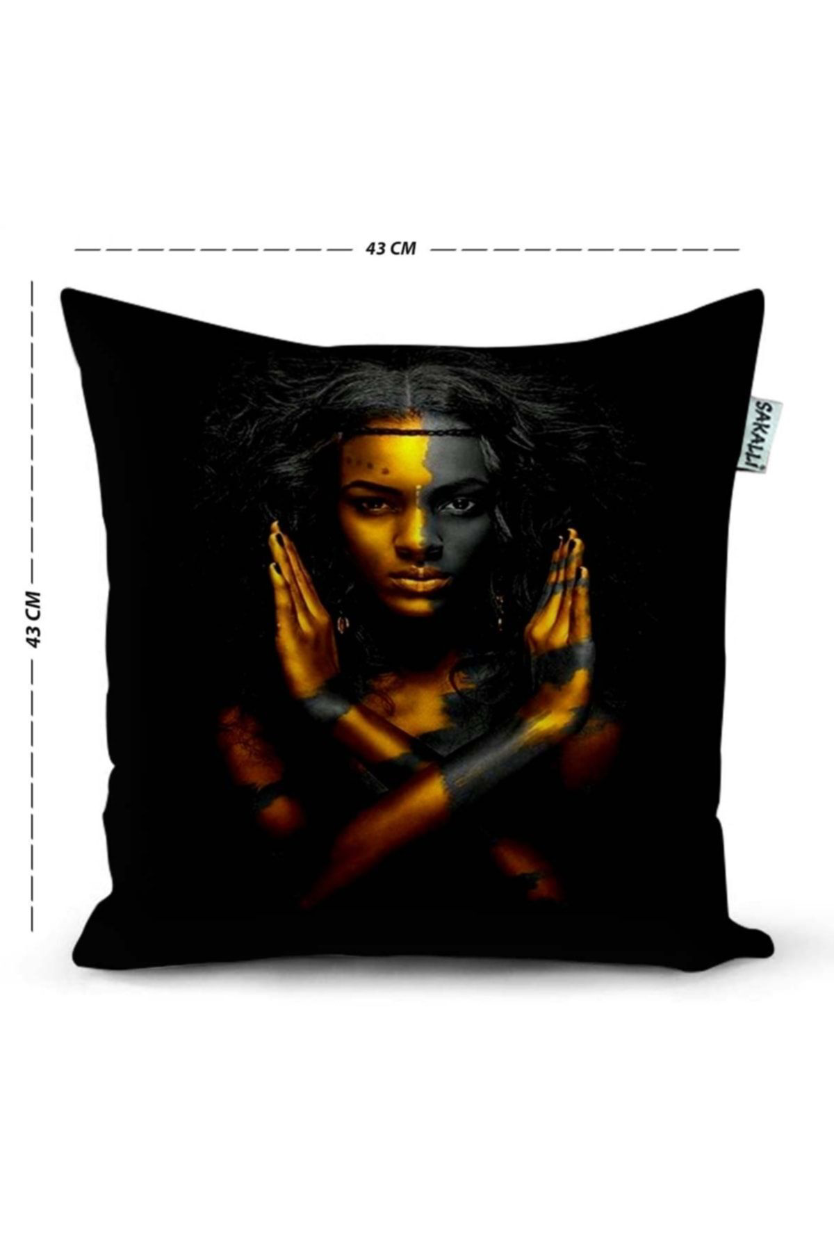 3d Baskılı Dekoratif Kırlent Kılıfı