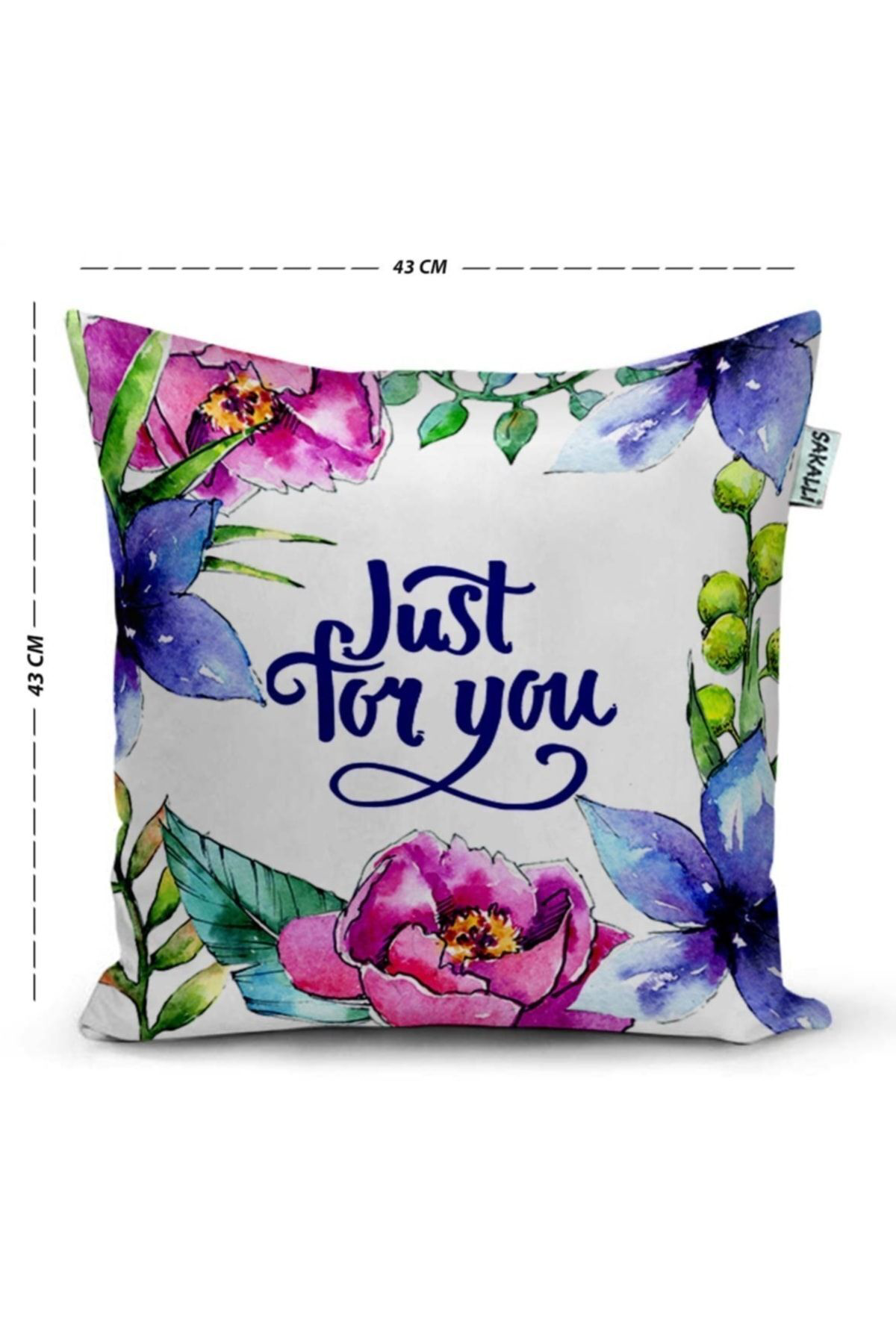 3d Baskılı Dekoratif Kırlent Kılıfı