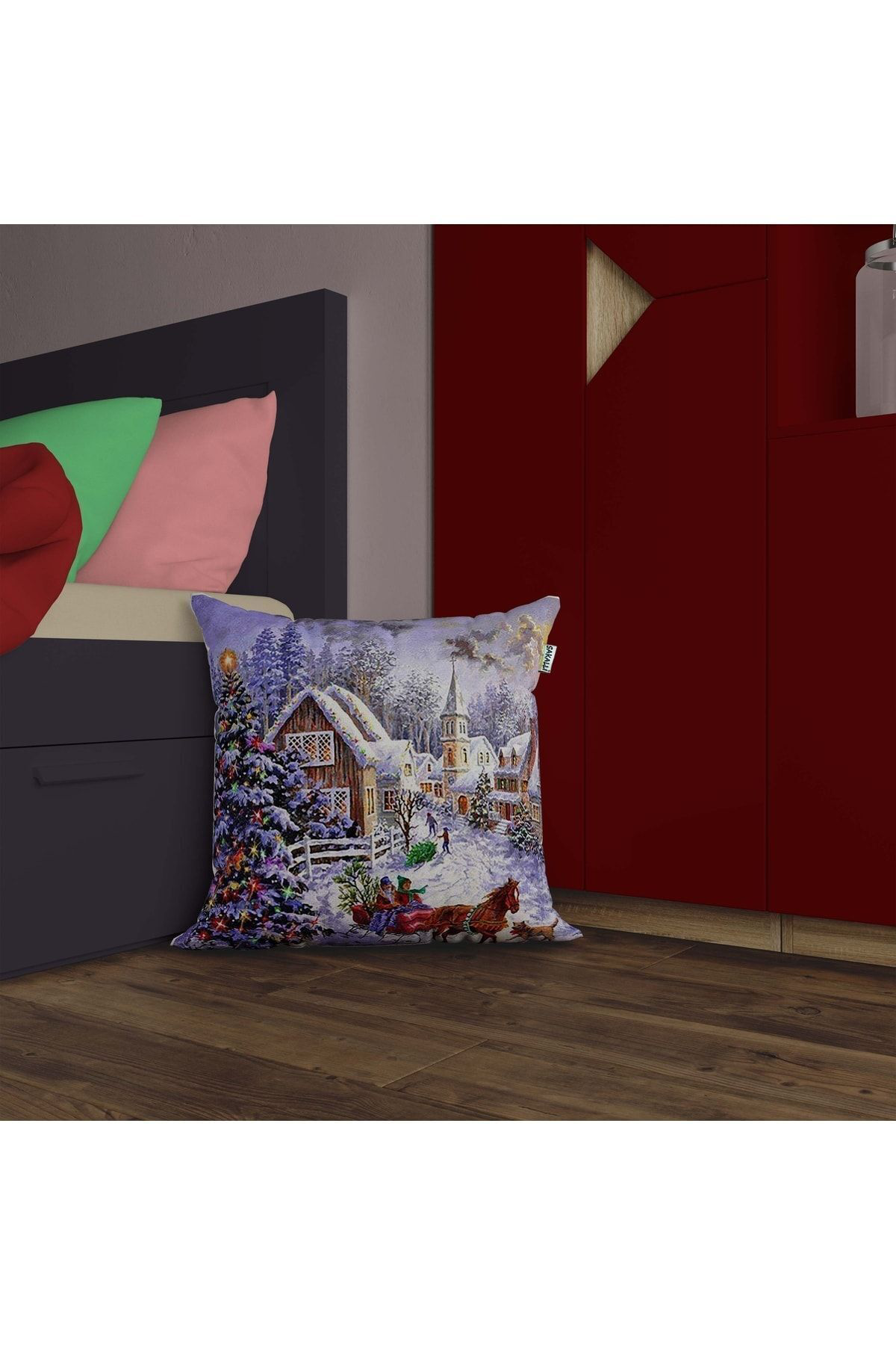 3d Baskılı Dekoratif Kırlent Kılıfı
