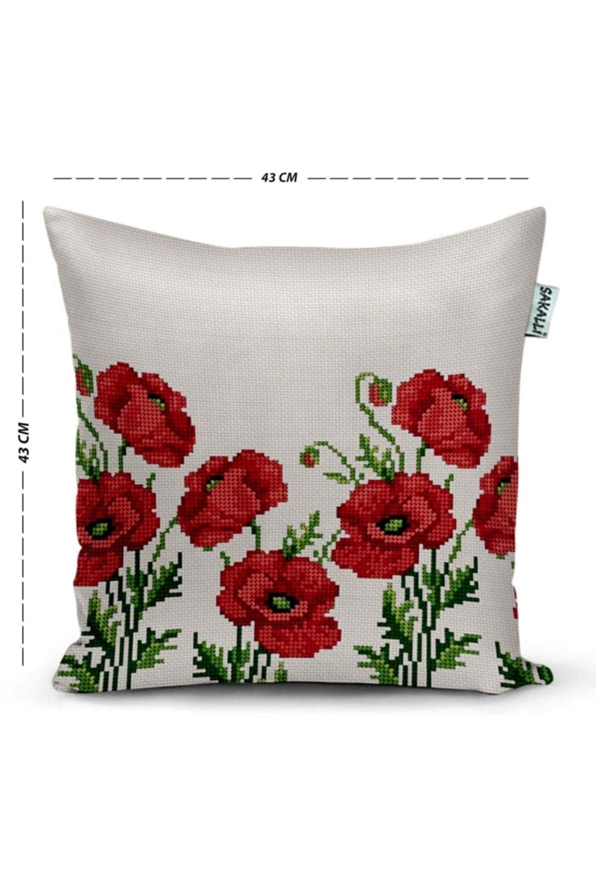 3d Baskılı Dekoratif Kırlent Kılıfı