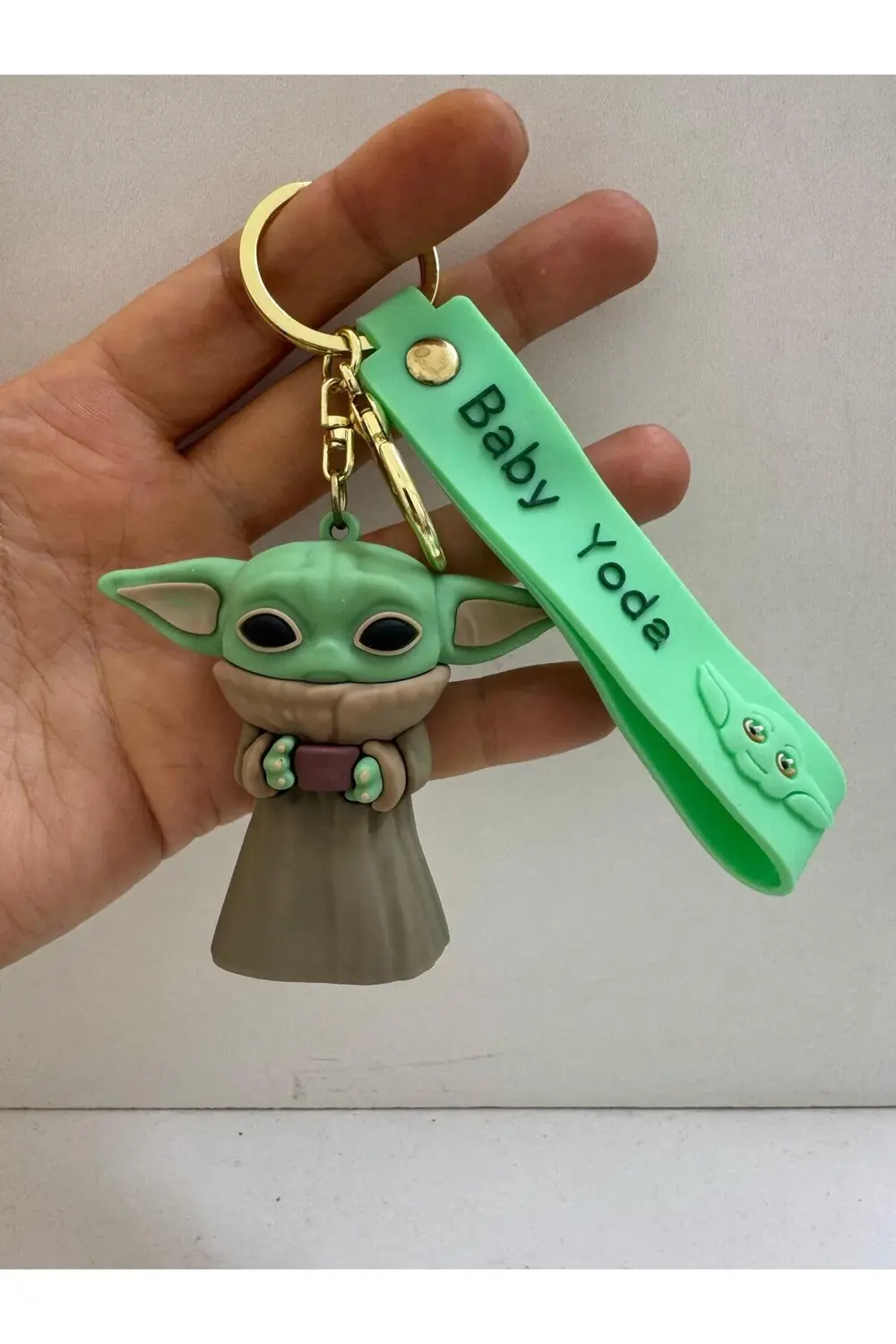 3D BÜYÜK BOY LUX SİLİKON ANAHTARLIK ÇANTA SÜSÜ