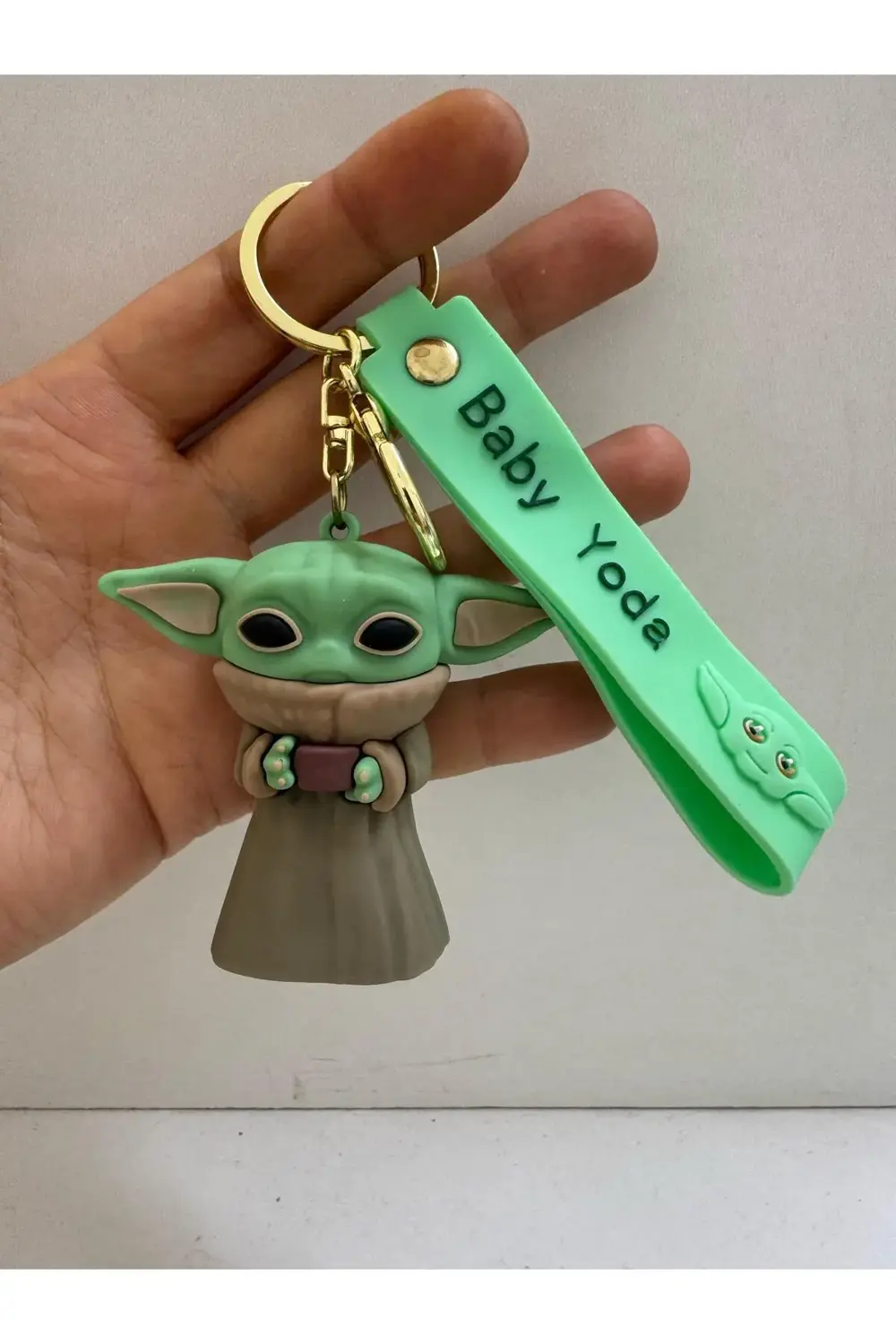 3D BÜYÜK BOY LUX SİLİKON ANAHTARLIK ÇANTA SÜSÜ