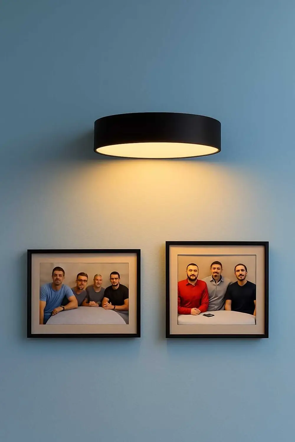 3D Dekoratif Banyo Duvar Ayna Tablo Aydınlatması