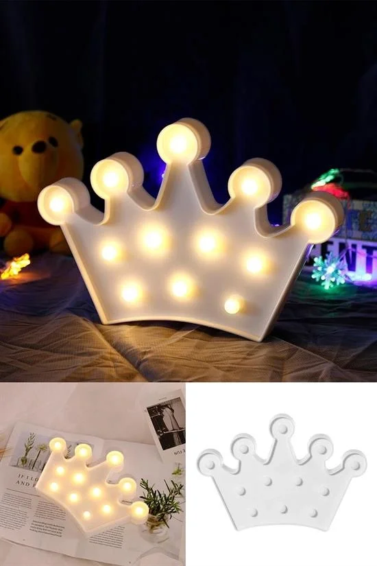 3d Dekoratif Pilli Kraliçe Tacı Model Led Masa Ve Gece Lambası Bx40 Fiyatı, Yorumları ve Özellikleri