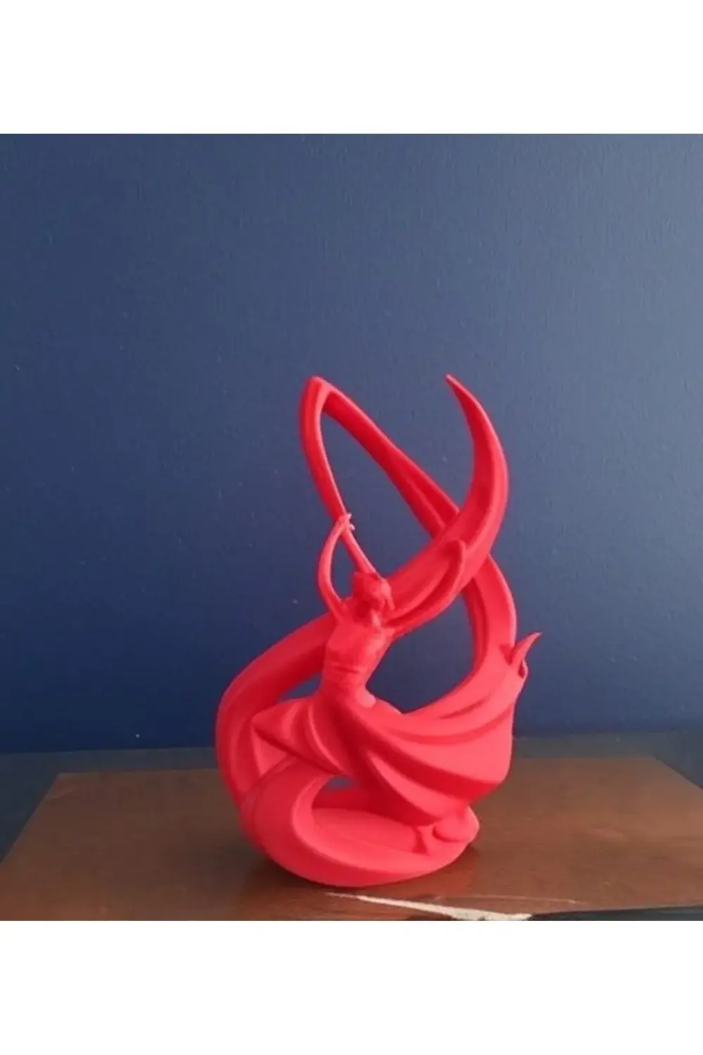 3D Dekoratif Zeytinyağı Şişesi Tutacağı - 3D Tasarım Balerin Figü