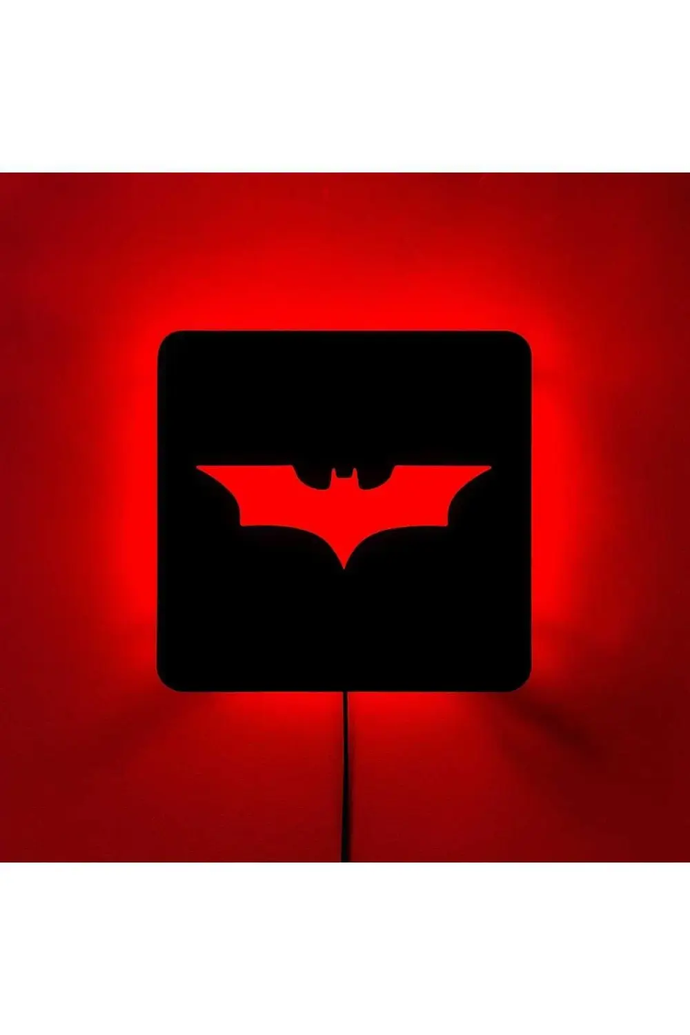 3D DESİGN BATMAN RGB LED YANSITMA DUVAR AYDINLATMASI