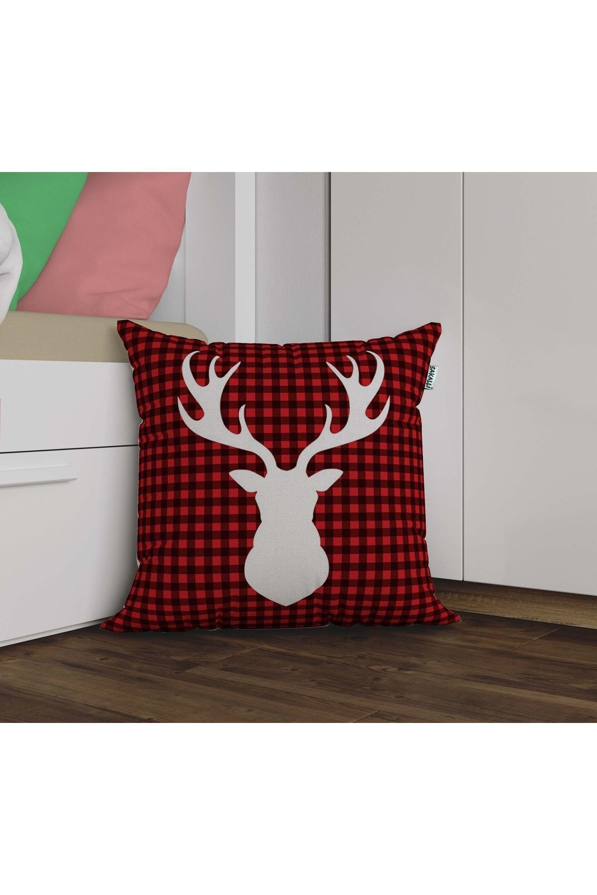 3d Digital Baskılı Dekoratif Kırlent Kılıfı