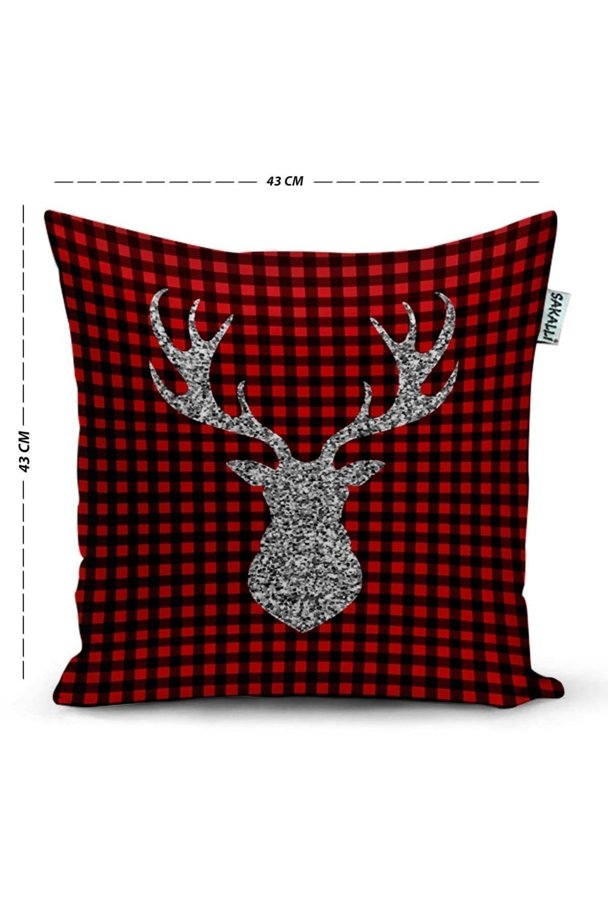 3d Digital Baskılı Dekoratif Kırlent Kılıfı