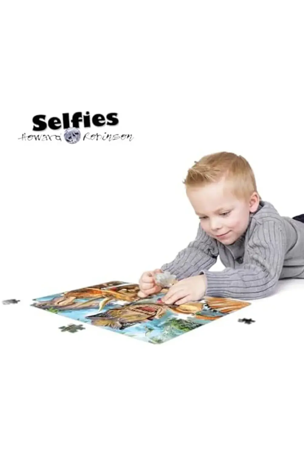 3D - Dinozor Selfie - 150 Parça Puzzle 1178227