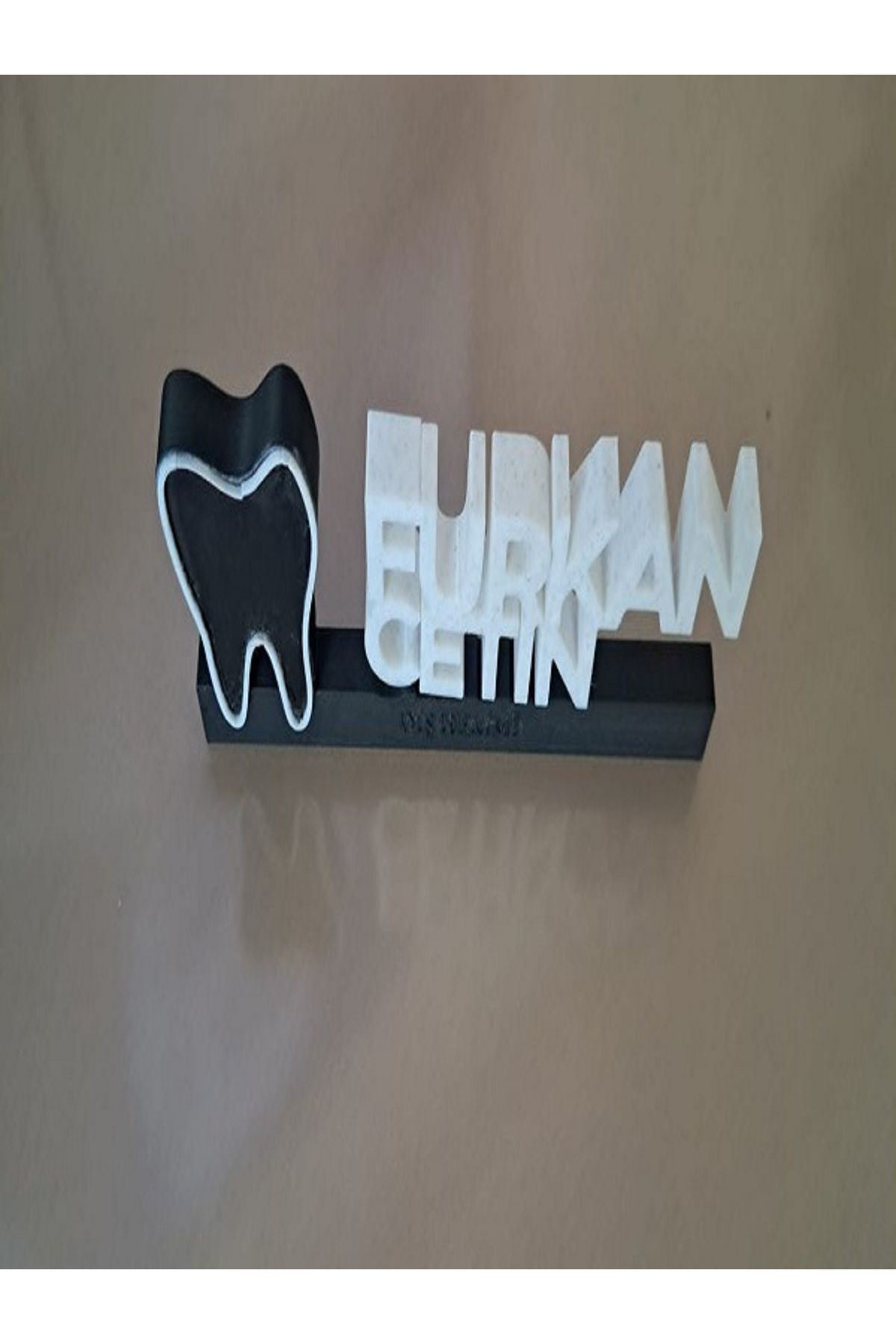 Alpaxa 3D Diş Hekimlerine Özel Kişiselleştirilebilir İsimlik