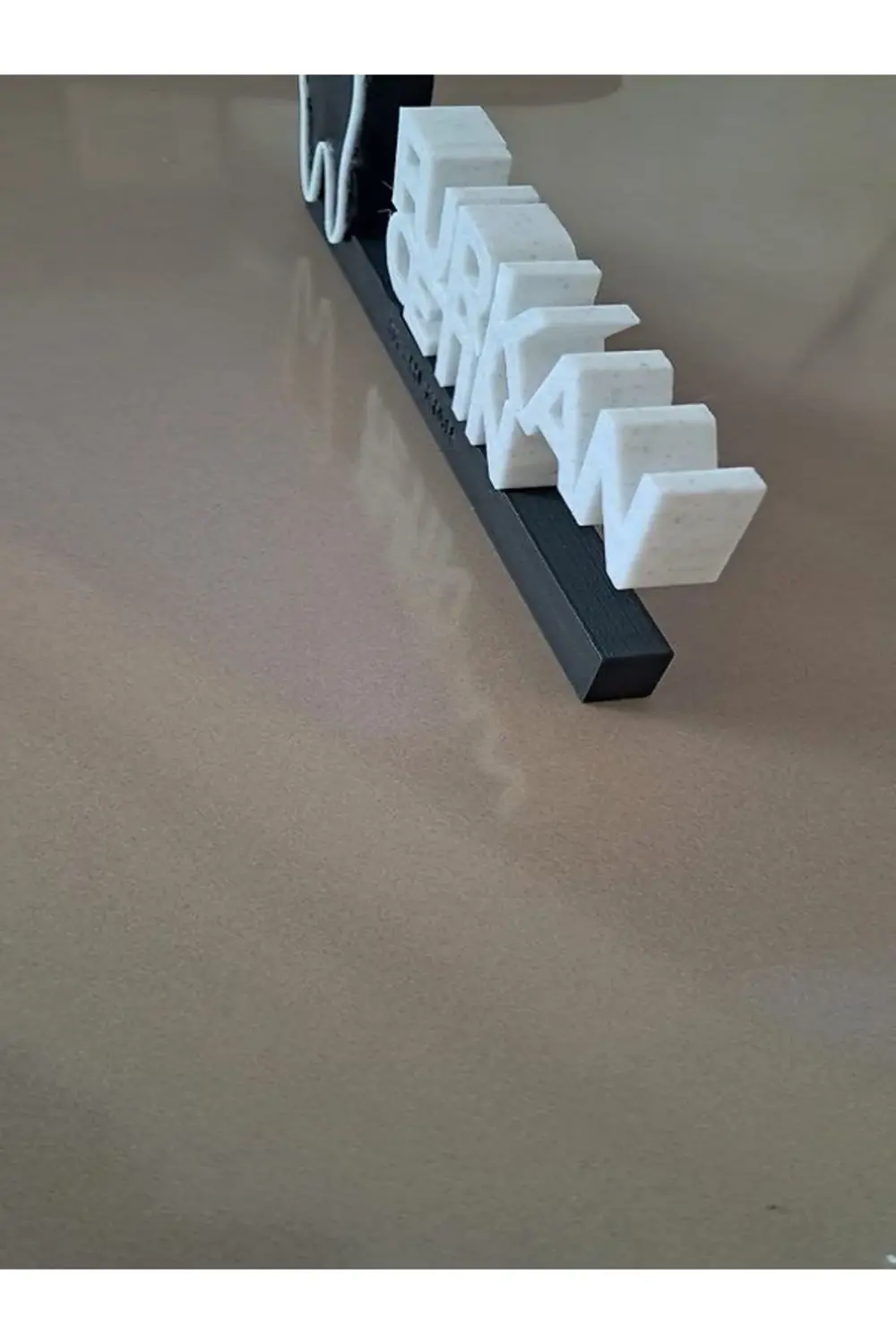 3D Diş Hekimlerine Özel Kişiselleştirilebilir İsimlik