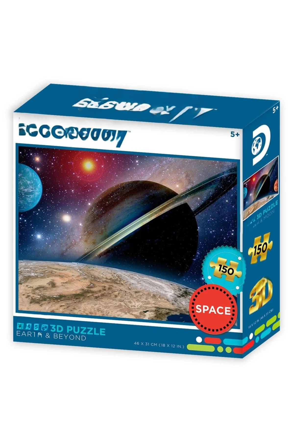 3D Dünya ve Ötesi Puzzle 150 Parça