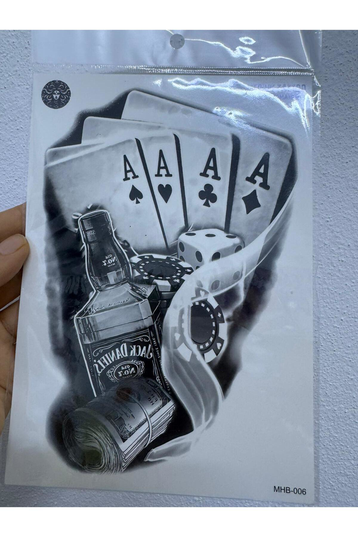 Arescollection 3D Gerçek Görünümlü Suya Dayanıklı Kol Sırt Geçici Dövme Holiday