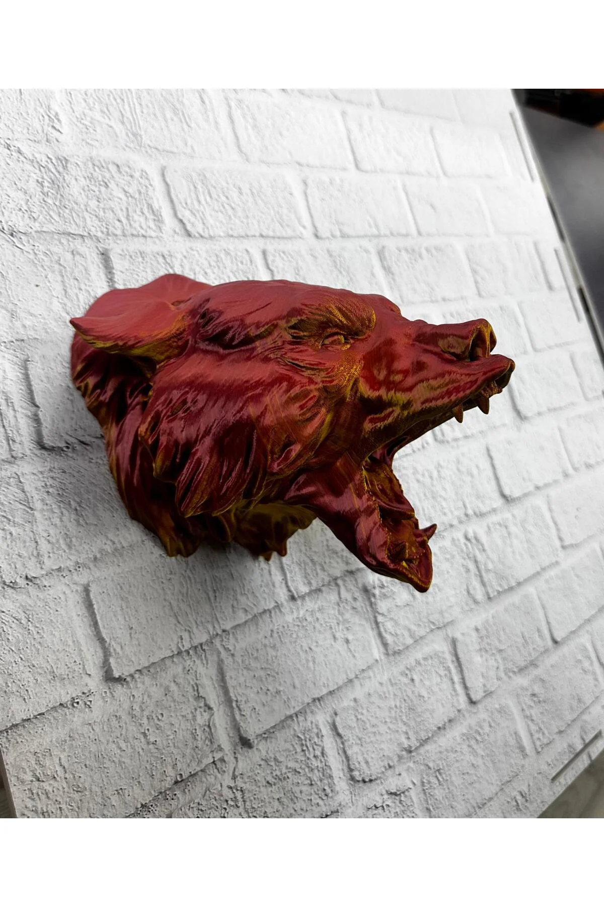 3D Jaguar Figürü Duvar Süsü - Lisinya