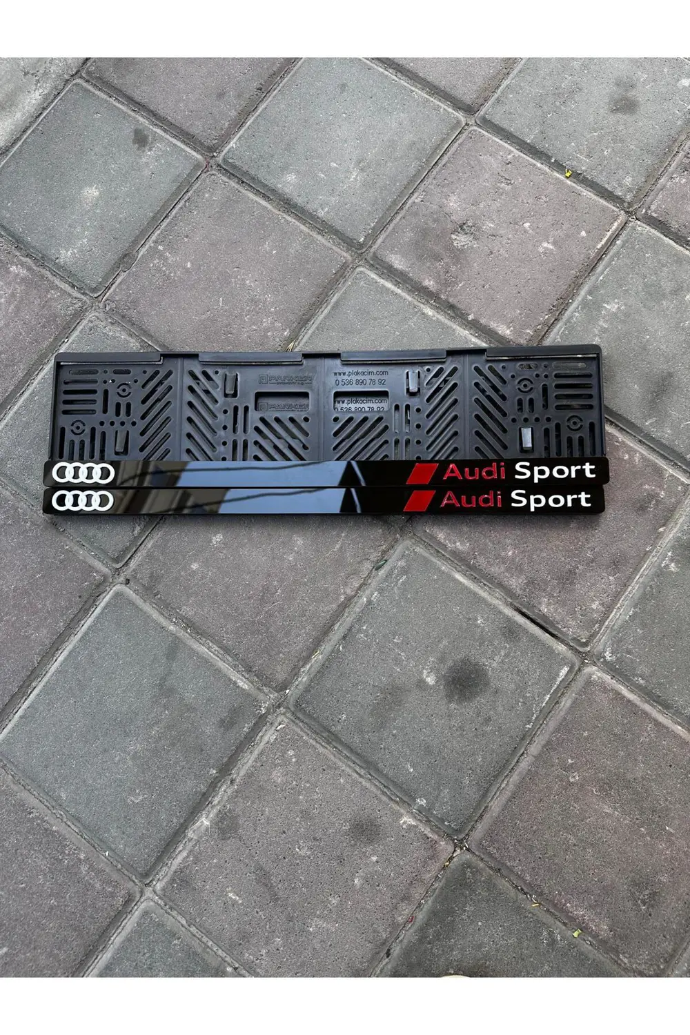 3D KABARTMLI AUDİ SPORT PLEKSİ PLAKALIK