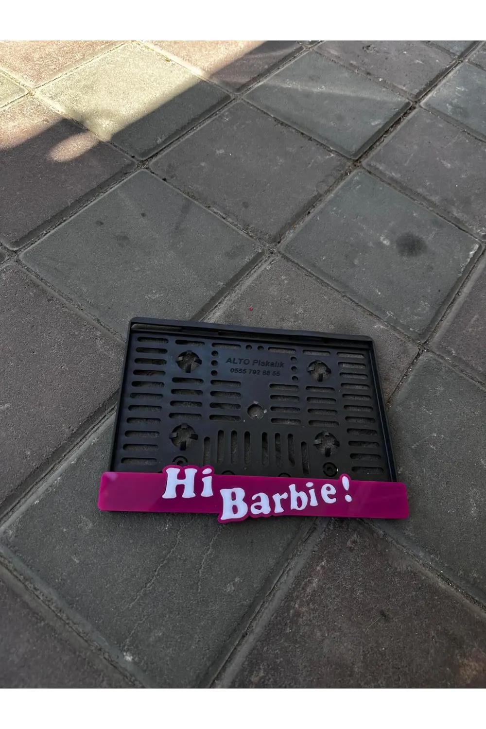 3d Kabrtmali Hi Barbi?e Motor Pleksi? Plakalik