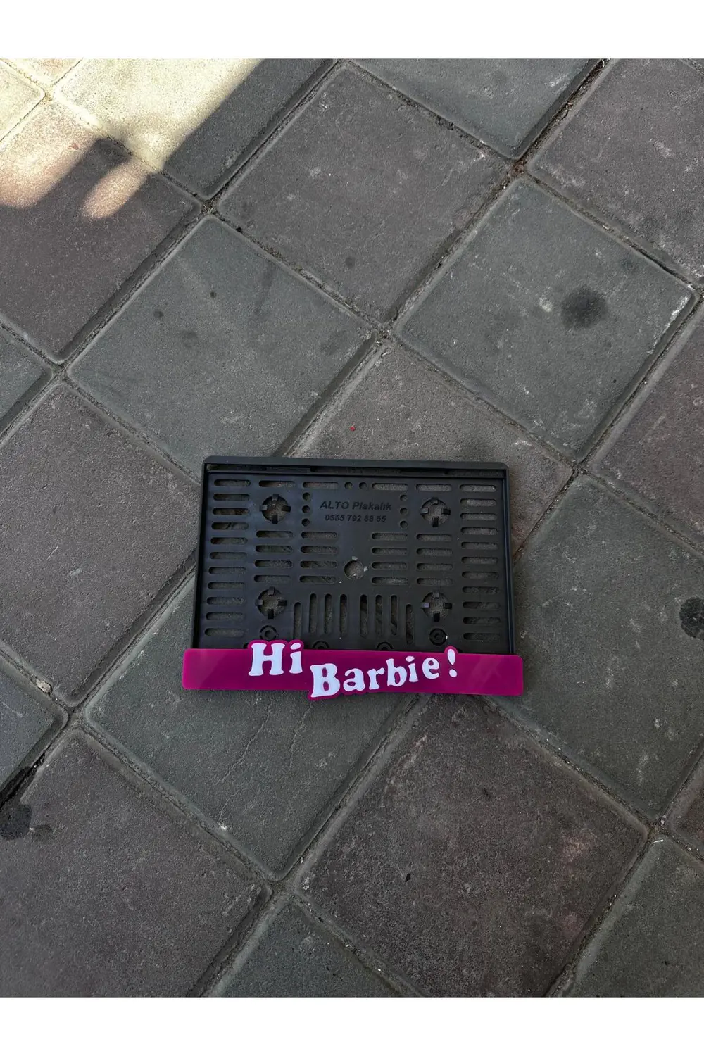 3d Kabrtmali Hi Barbi?e Motor Pleksi? Plakalik