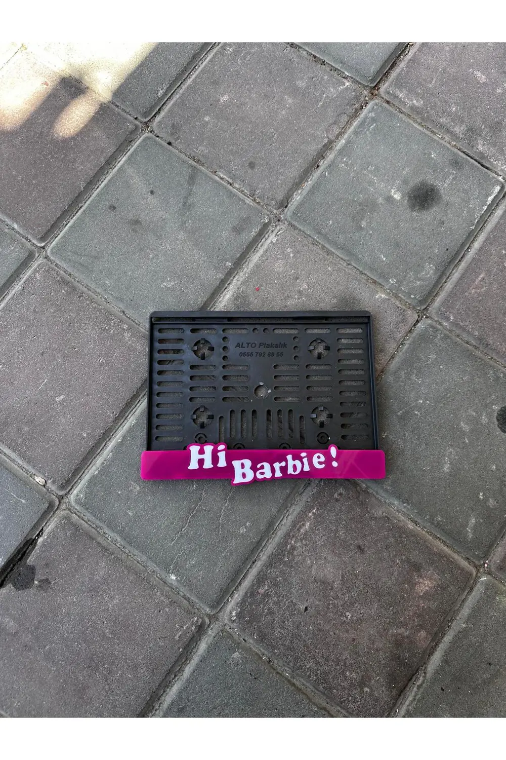 3d Kabrtmali Hi Barbi?e Motor Pleksi? Plakalik