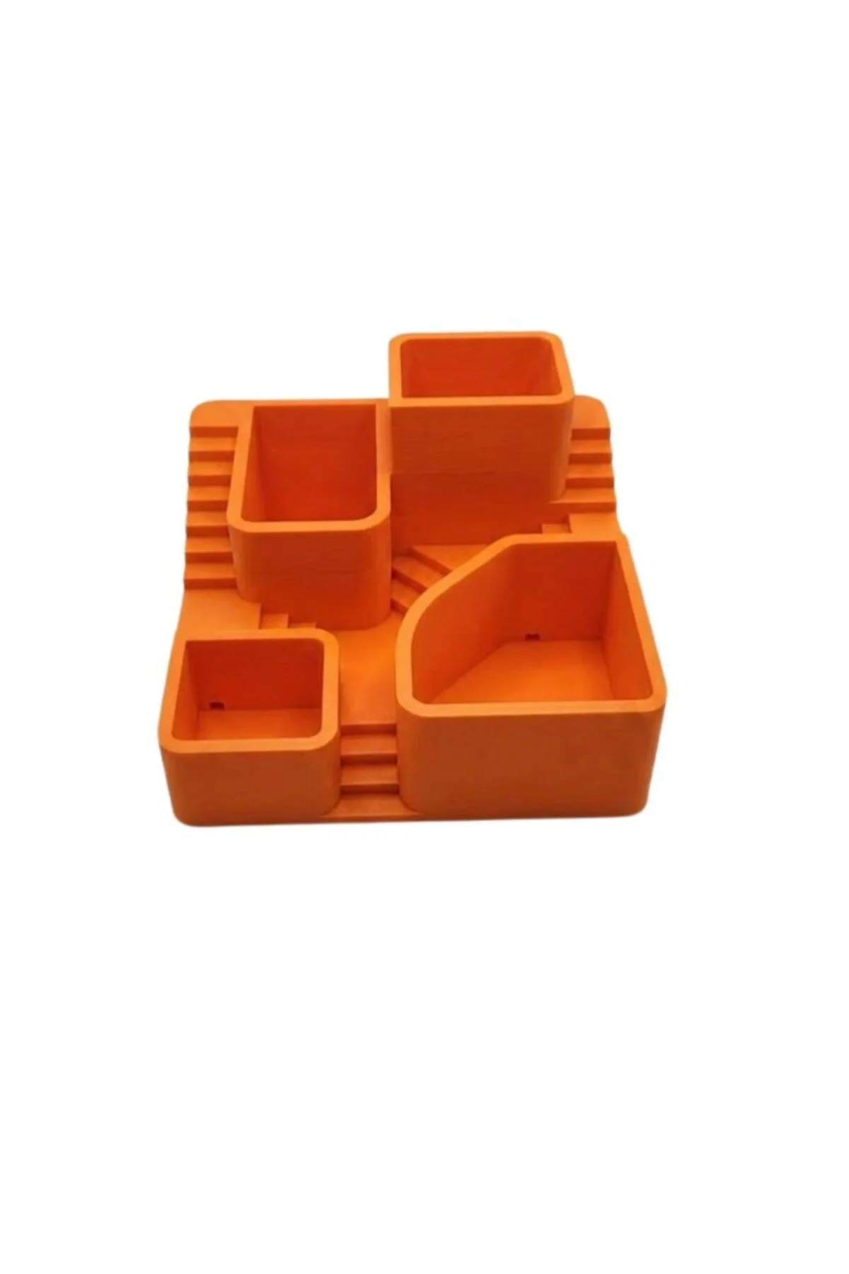 3d Kaktüs Saksı Seti Çok Bölmeli Modern Dekoratif Masaüstü Bitki 