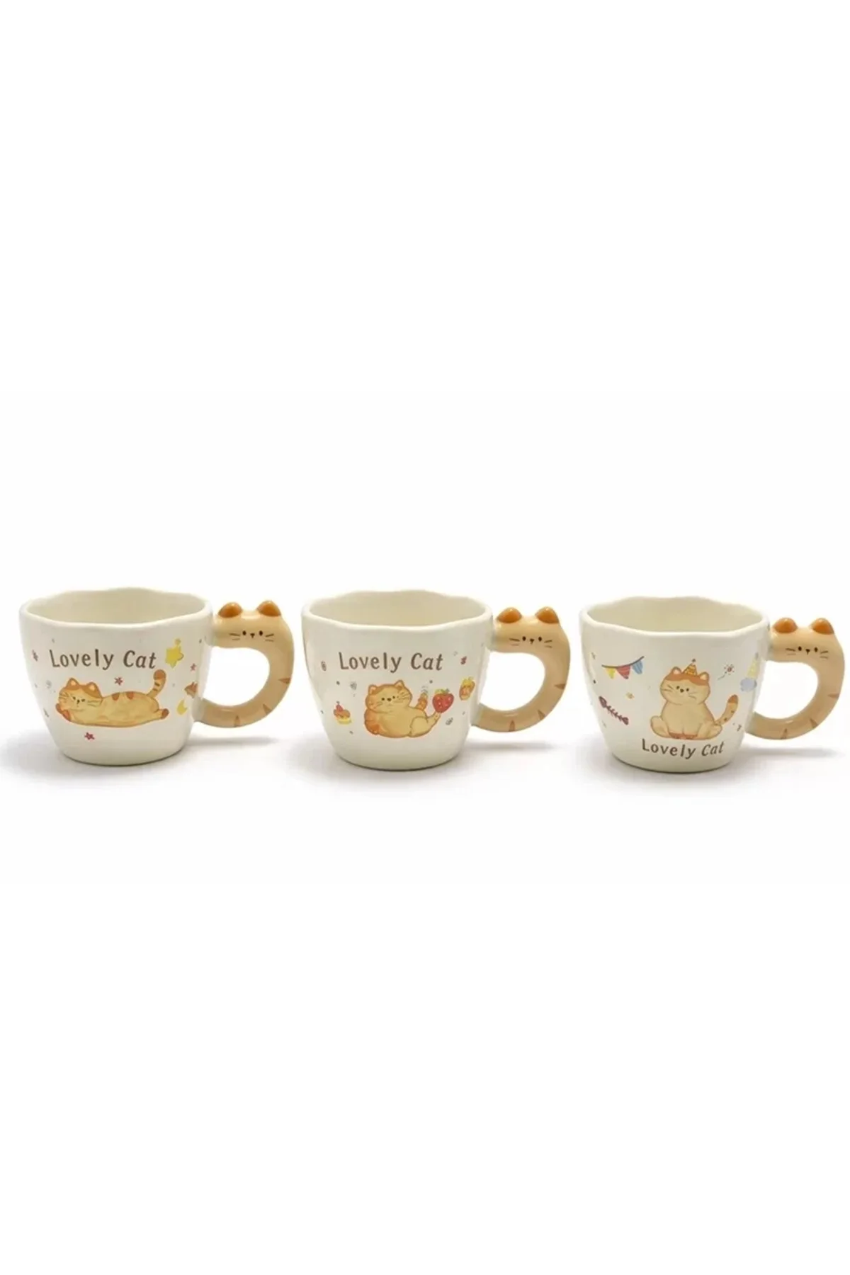3d Kedi Figürlü Kupa Bardak Alk5036
