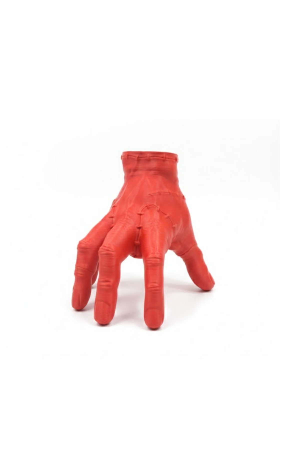 3D Kırmızı El Dekor 17x16 cm Gotik ve Modern Tasarım Obje - Lisin