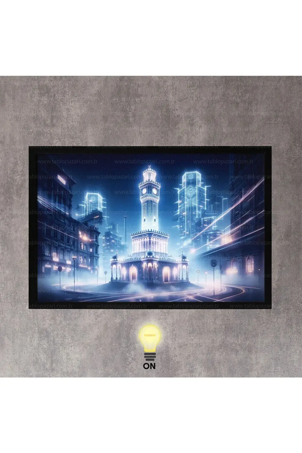 3D LED Işıklı tablo