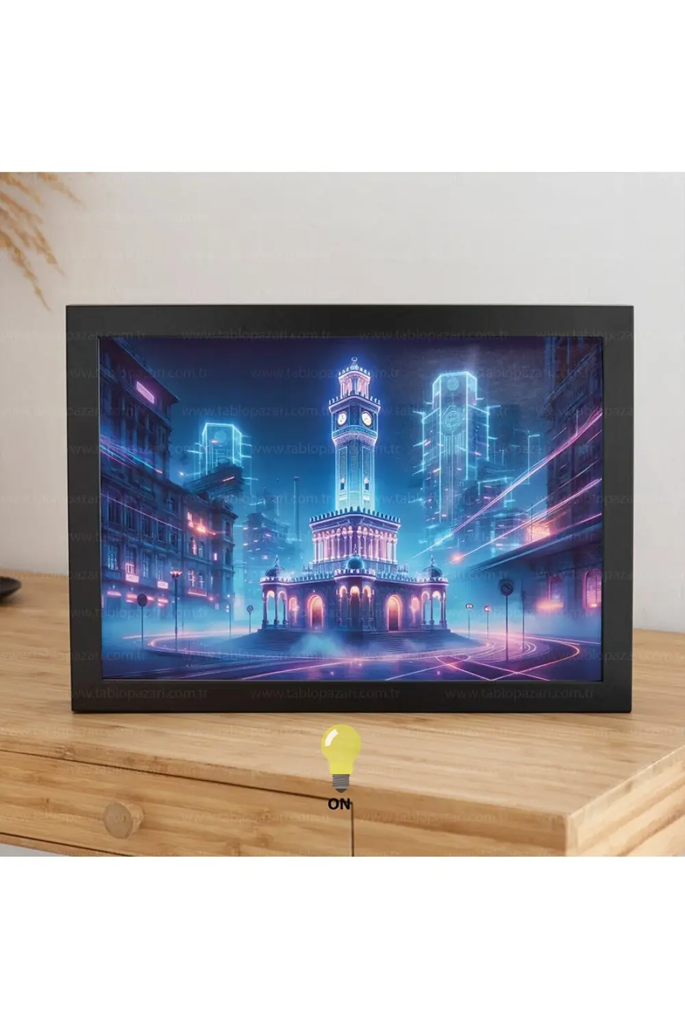 3D LED Işıklı tablo