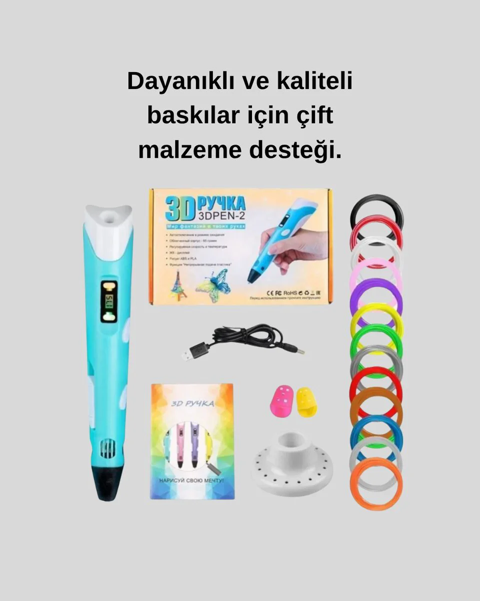 3D Modelleme Kalemi - Profesyonel ve Hobi Kullanıcıları İçin Yüksek Hassasiyetli Çözüm