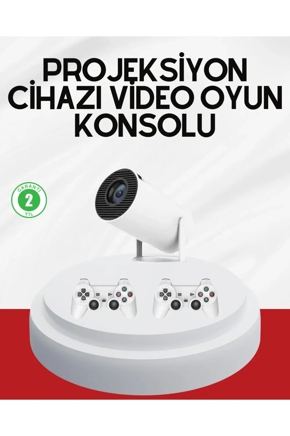 3D Oyun Destekli Kablosuz Ev Sinema Projeksiyon Cihazı