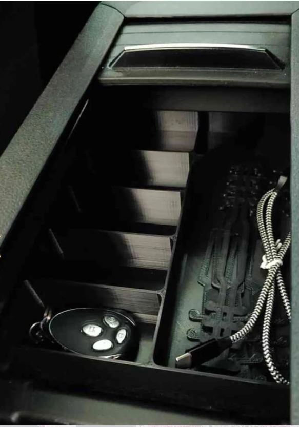 3D Plus Desing Print Technology 3D Plus Design Fiat Doblo Uyumlu Kolçak İçi Organizer