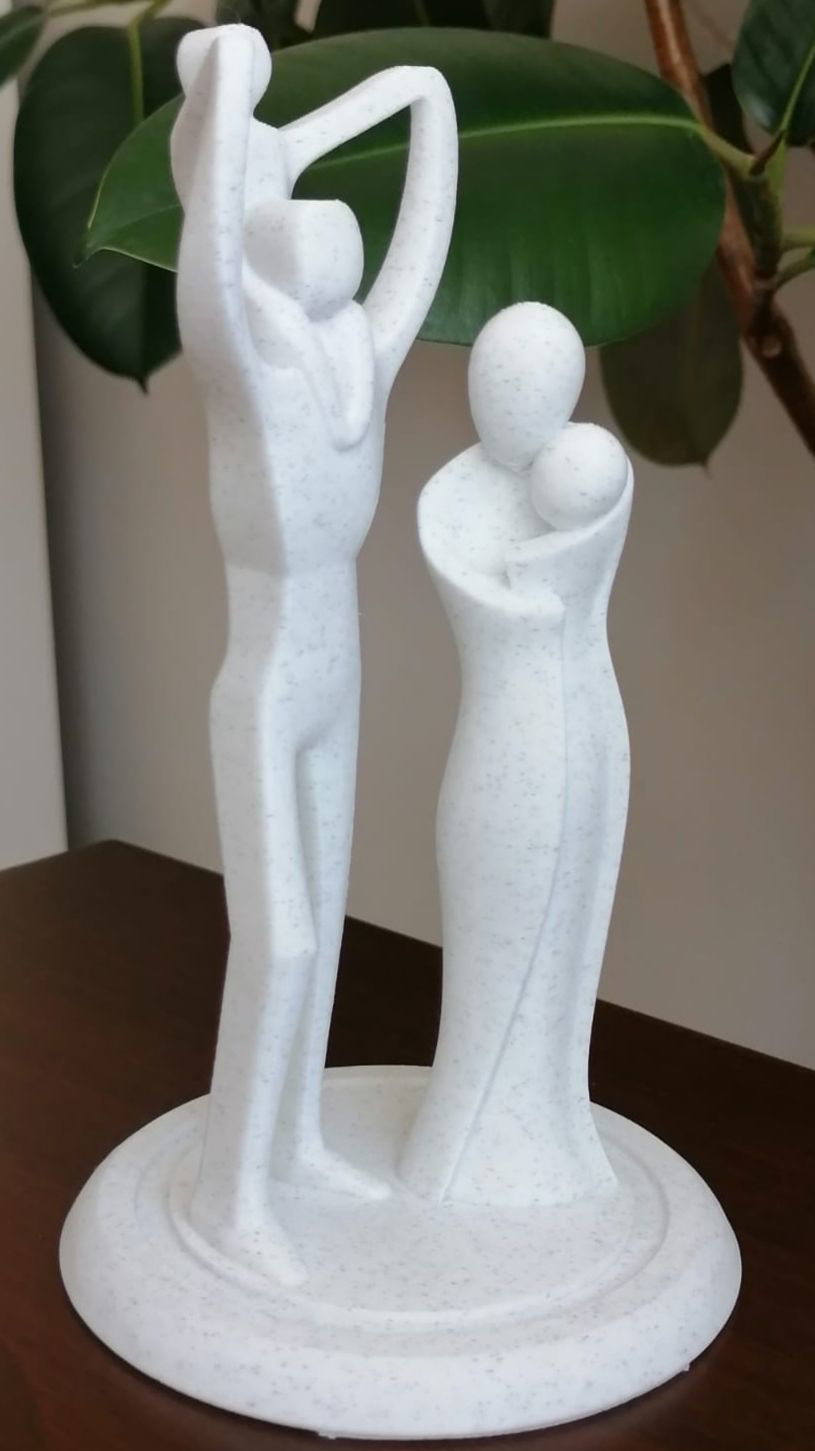 3D Plus Desing Print Technology 3D Plus Design Mermer Desenlii Modern Aile Obje Dekor