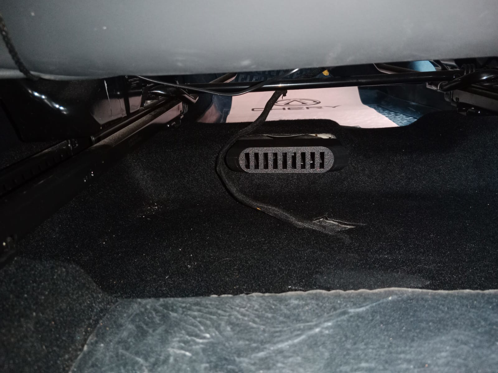 3D Plus Desing Print Technology 3D Plus Design Chery Tiggo 7 Uyumlu Arka Koltuk Alt Üfleç Kapaği
