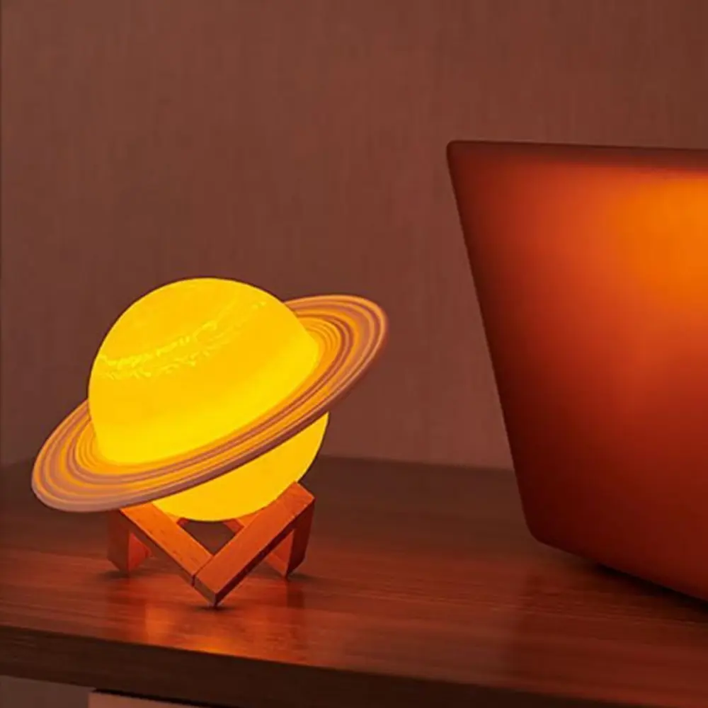 3D Print Dokunmatik 3 Renk USB Şarjlı Gece Lambası (Kumandasız) v 3D Print Dokunmatik 3 Renk USB Şarjlı Gece Lambası (Kumandasız) v