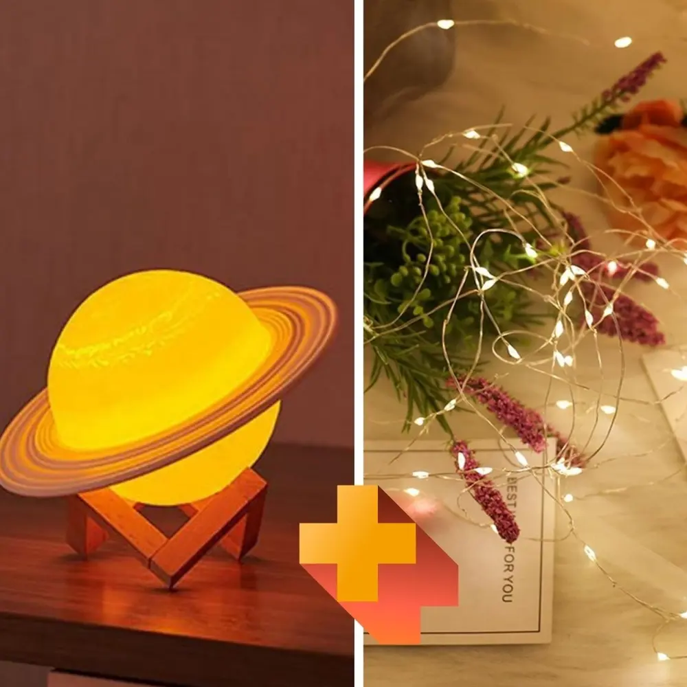 3D Print Dokunmatik 3 Renk USB Şarjlı Gece Lambası (Kumandasız) v 3D Print Dokunmatik 3 Renk USB Şarjlı Gece Lambası (Kumandasız) v
