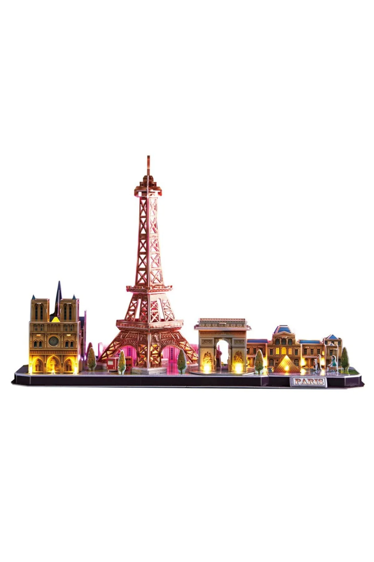 3D Puzzle 115 Parça LED Işıklı