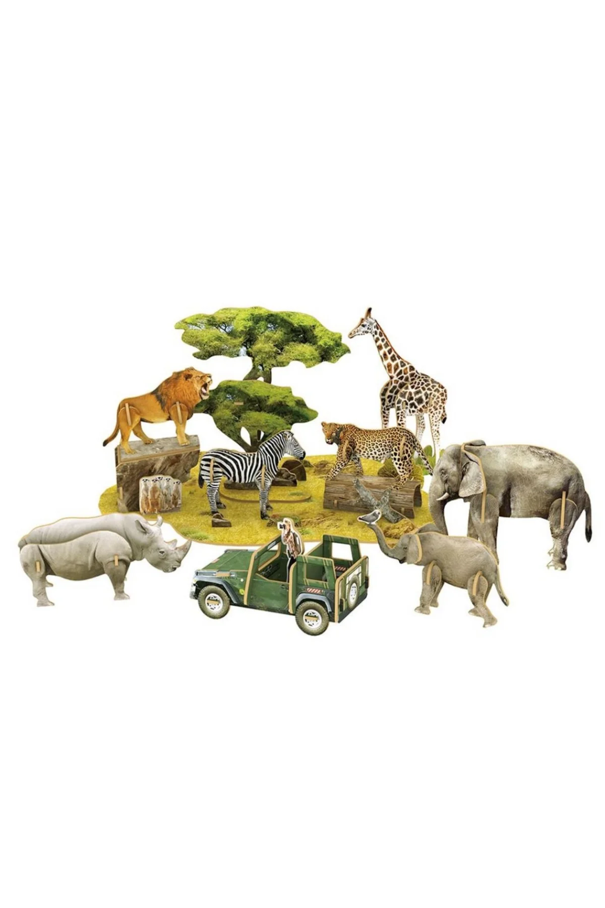 3D Puzzle Afrika Yaban Hayatı