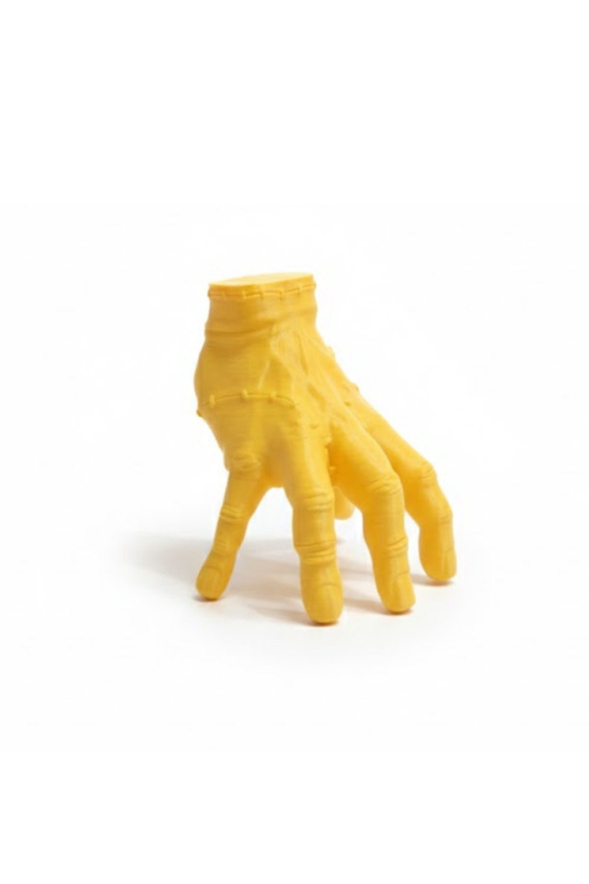 3D Sarı El Tasarım Dekor 17x16 cm Konsol ve Şömine Üstü Aksesuar 