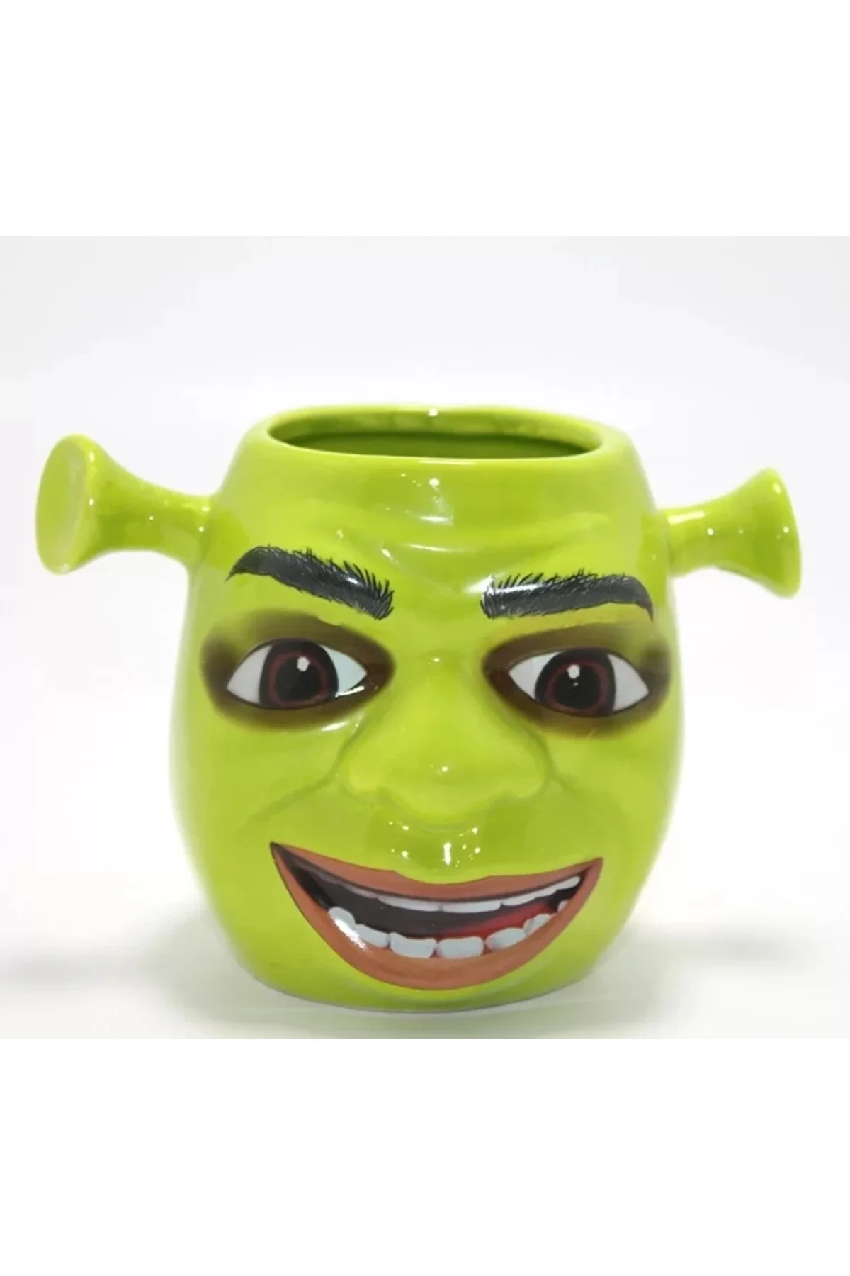 3d Shrek Tasarımı Porselen Kupa Bardak Alk4507