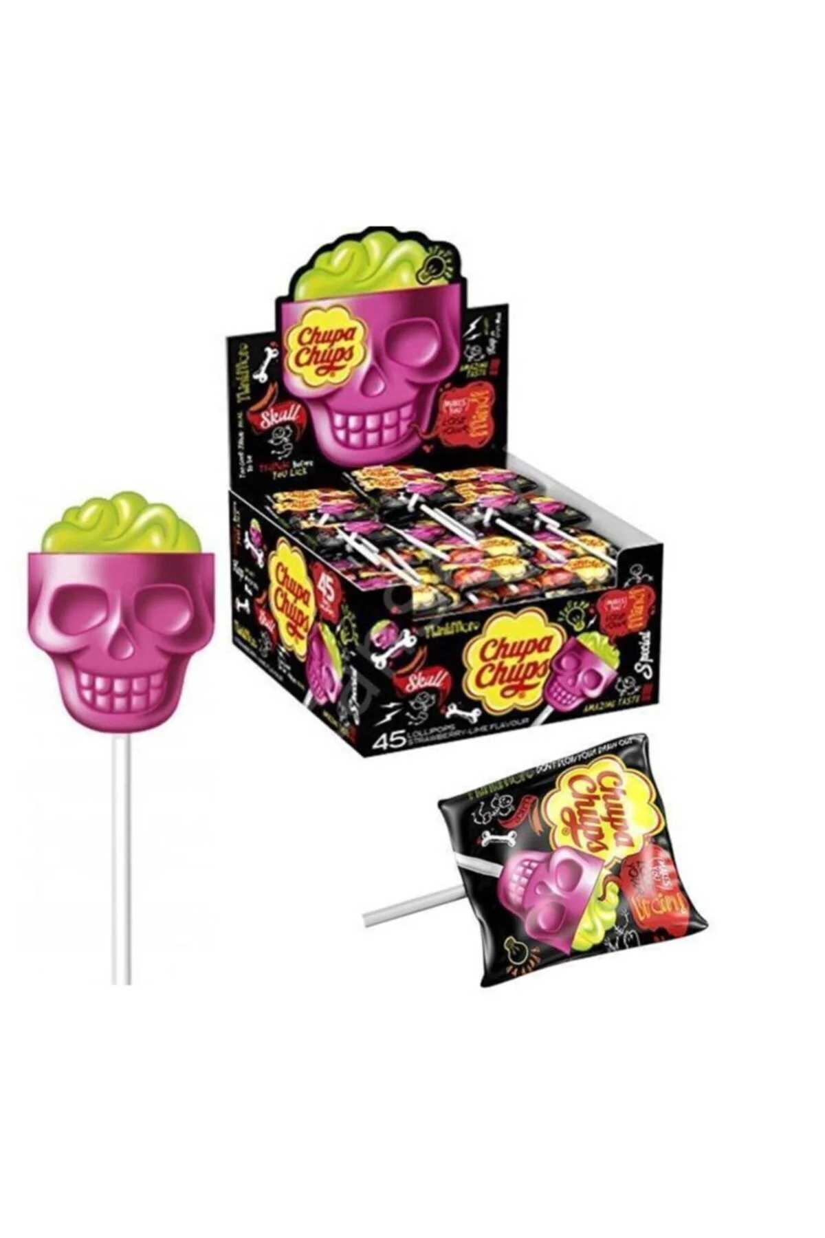 3d Skull Şekerleme 25 Adet 15g