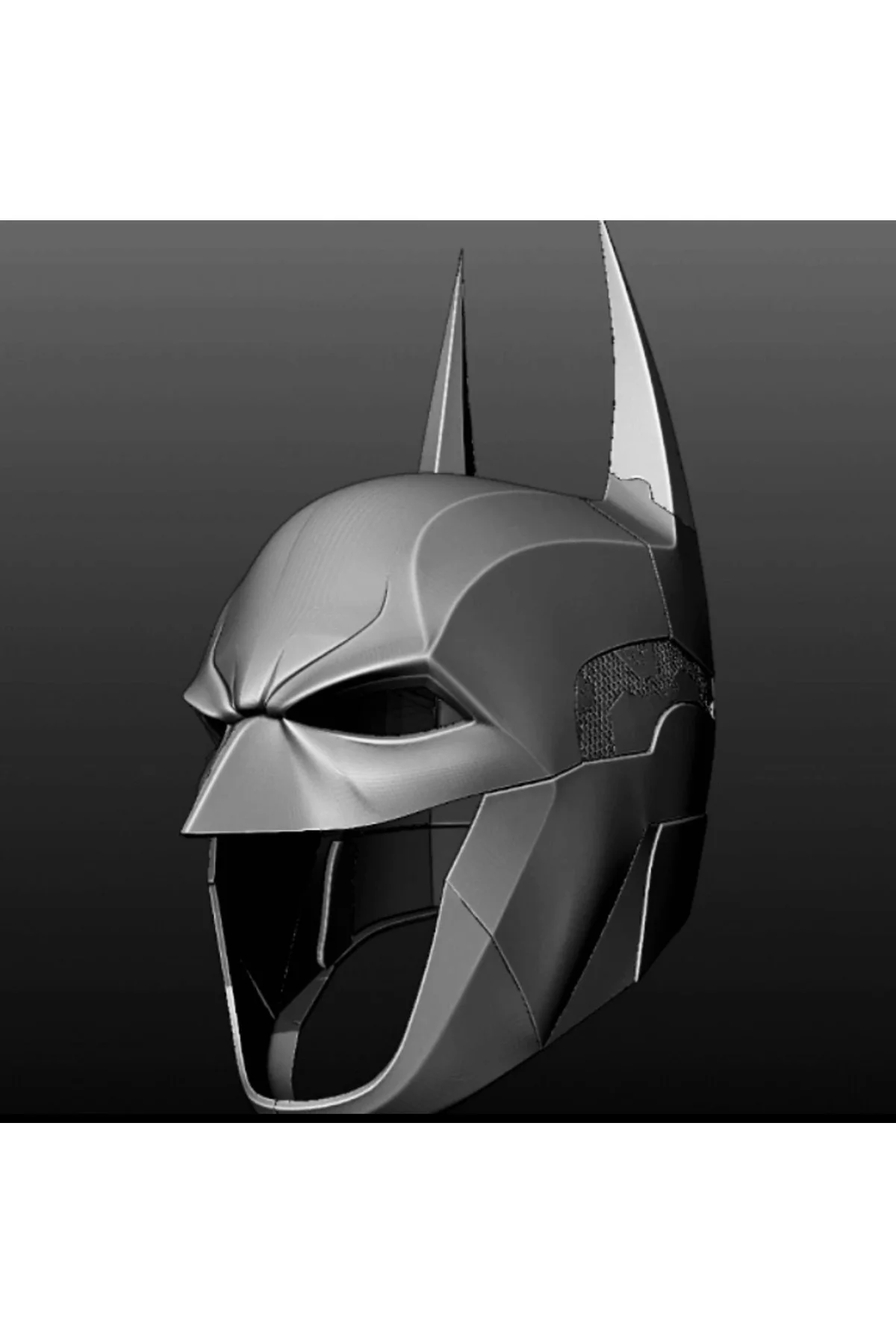 3D Tasarım Kişiye Özel Tasarım Mask Ham Beyaz Renkte Gönderilir B