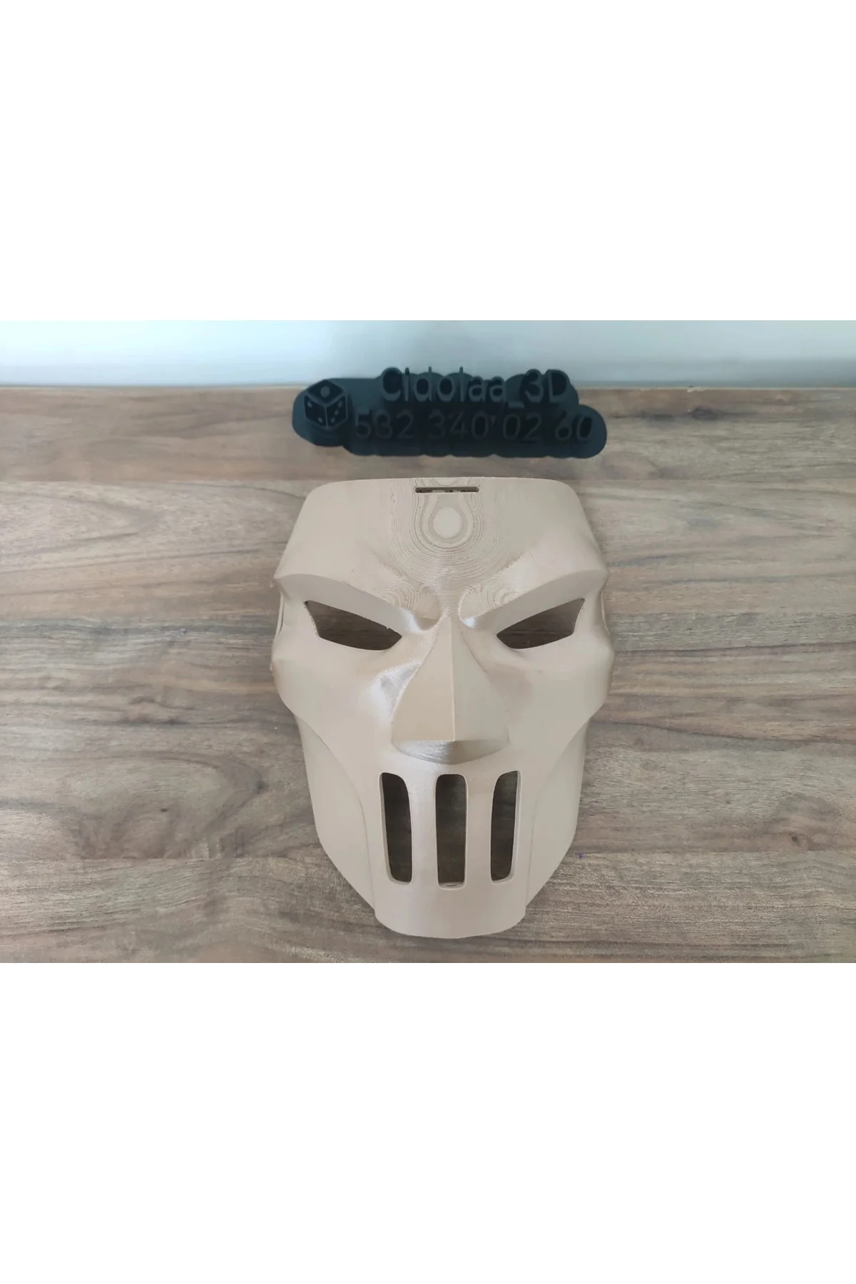3D Tasarım Maske 20*15 Cm