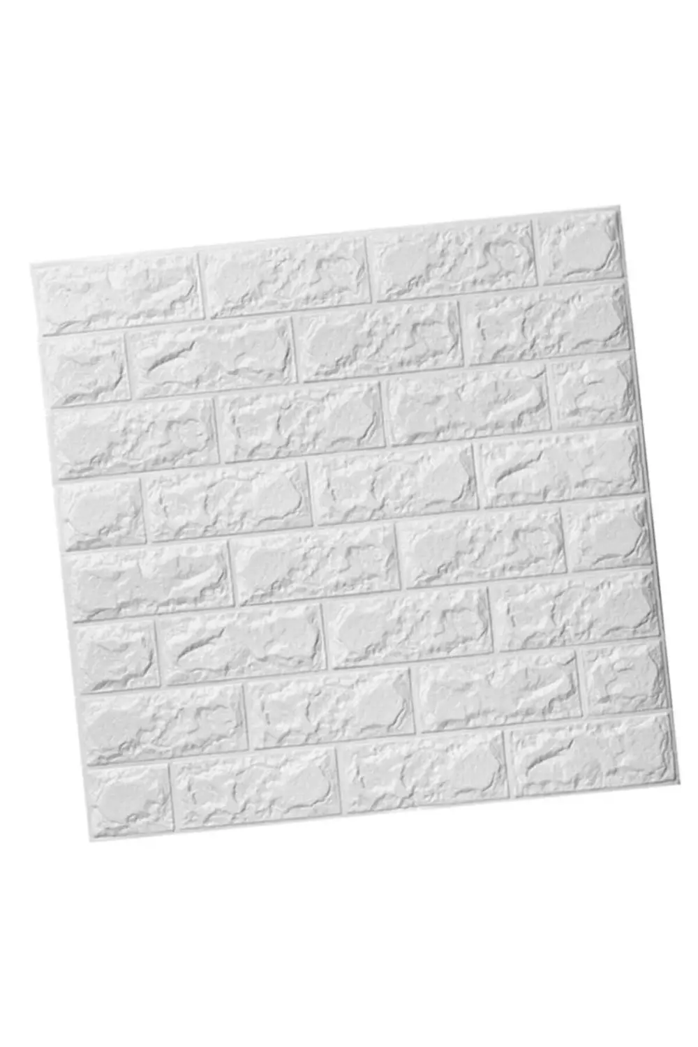 3D Tuğla Desenli Kendinden Yapışkanlı Duvar Paneli 58x38 cm