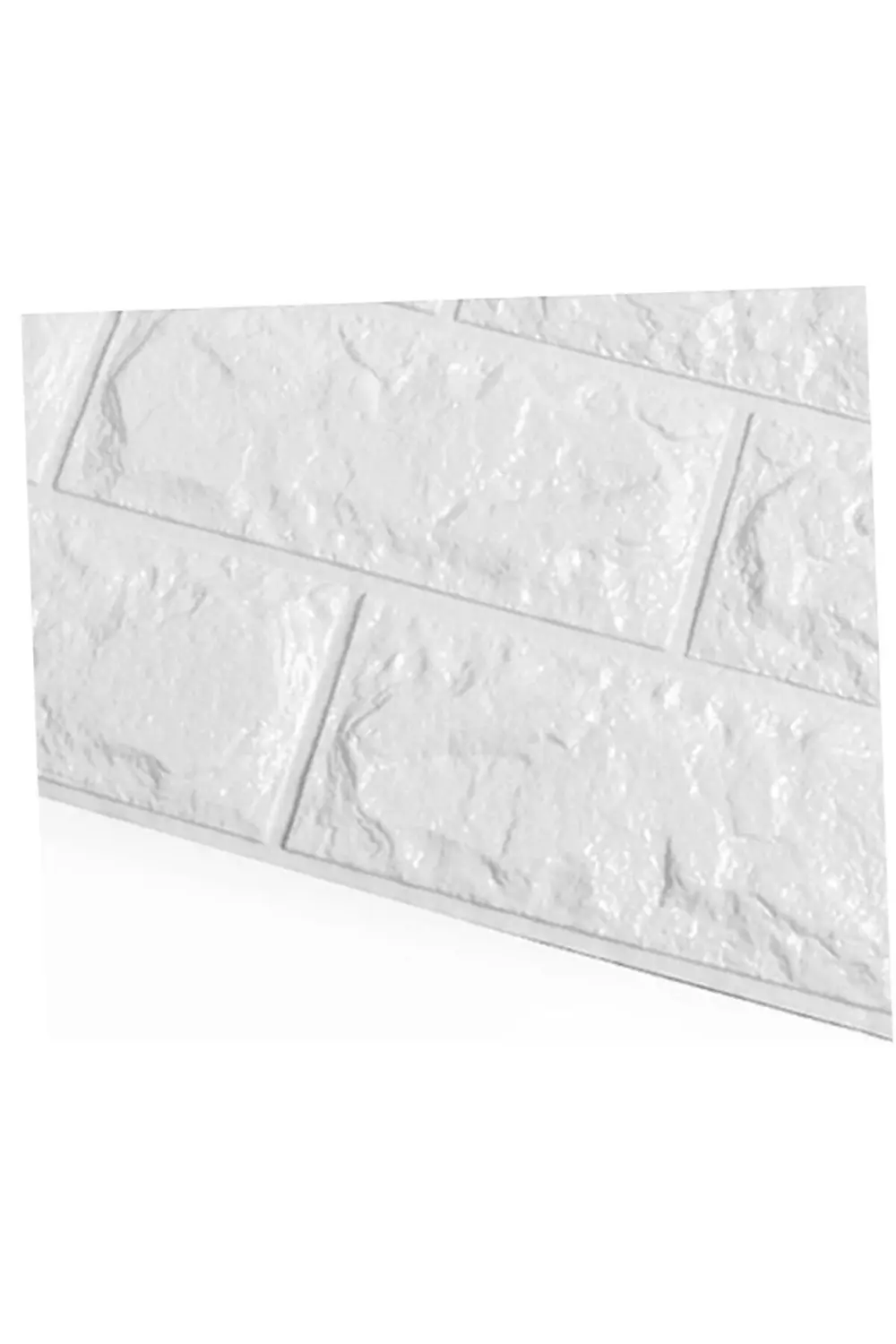 3D Tuğla Desenli Kendinden Yapışkanlı Duvar Paneli 58x38 cm