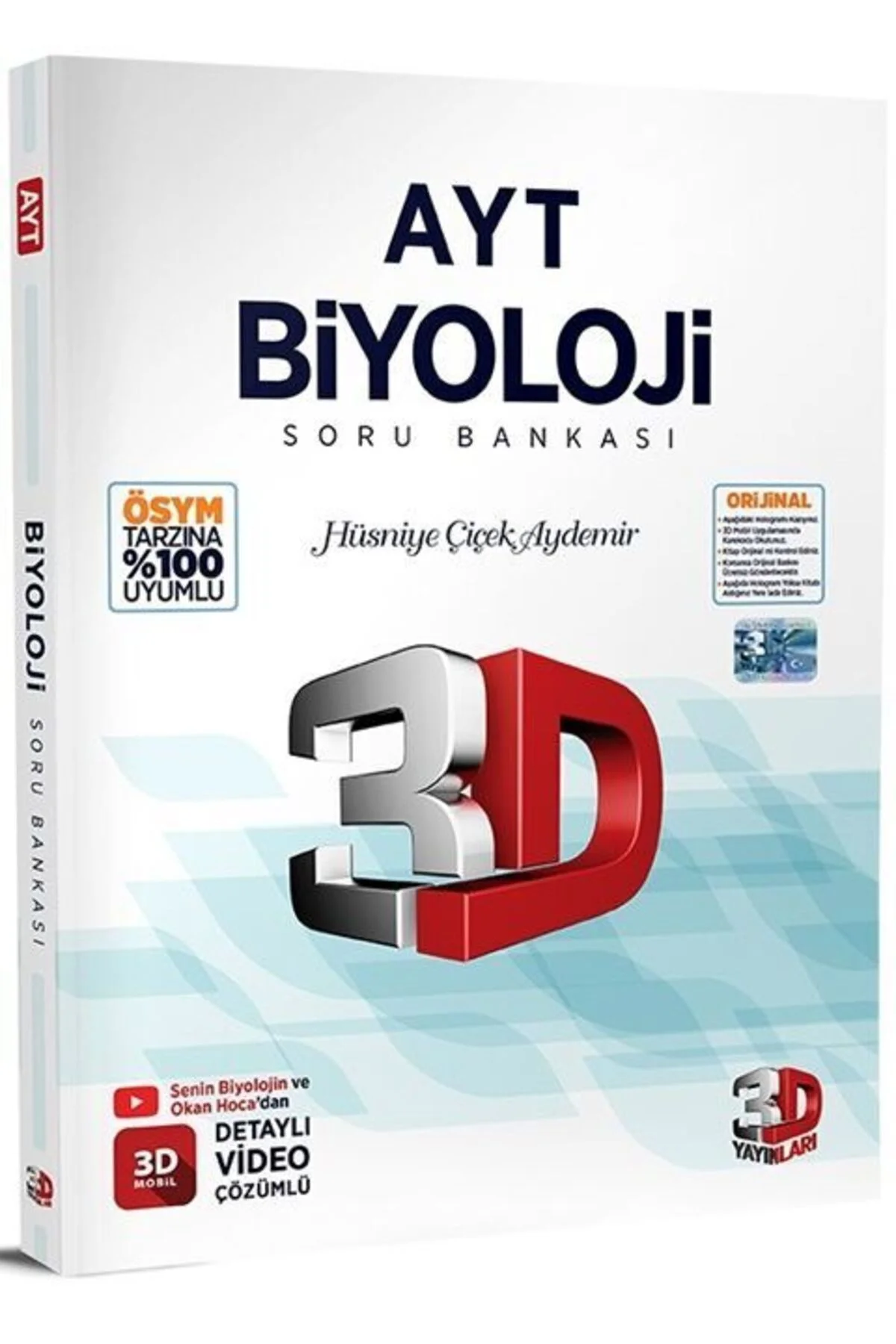 3D Yayınları AYT Biyoloji Soru Bankası