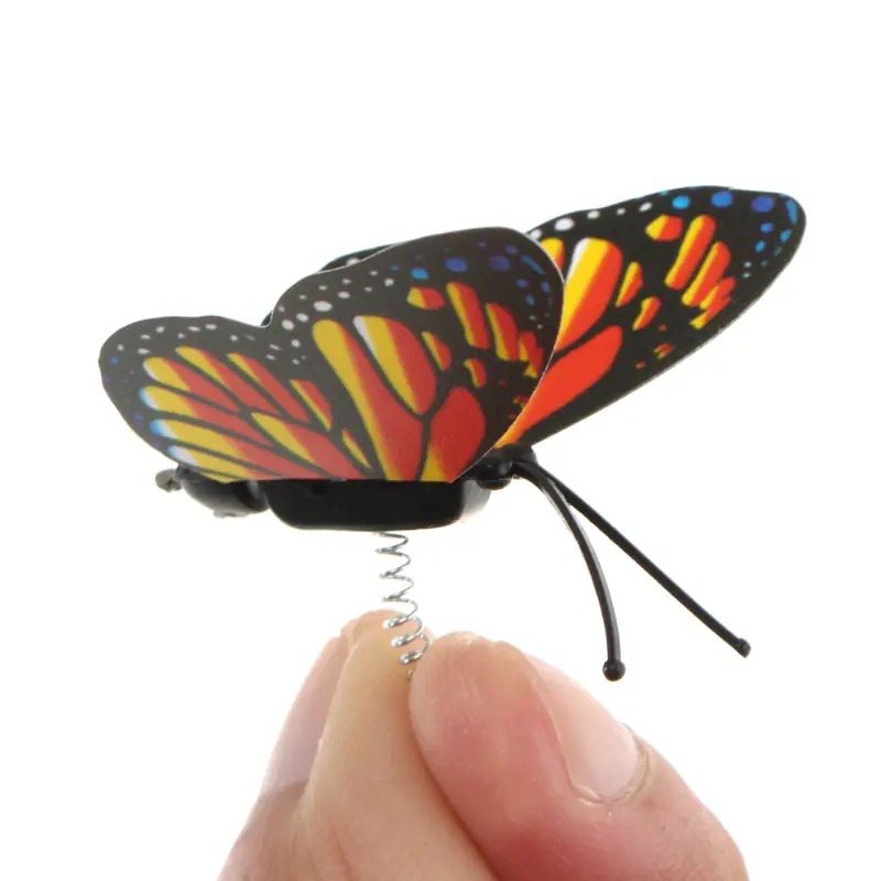 Dodemert Home 3D Yaylı Sallanan Kelebek Kazıkları & Saksı Dibi Süsü & Dekoratif 5 Adet (25 Cmx 7 Cm) Dodemert Home 3D Yaylı Sallanan Kelebek Kazıkları & Saksı Dibi Süsü & Dekoratif 5 Adet (25 Cmx 7 Cm)