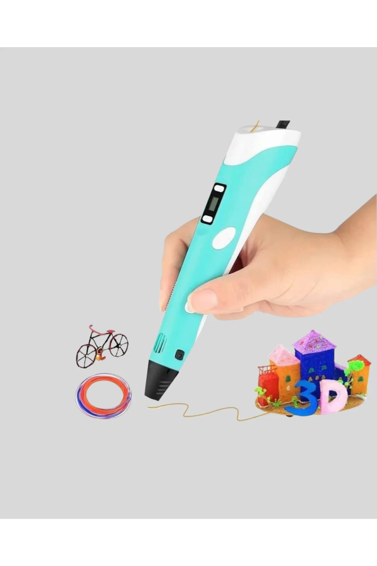 3D Yazıcı Kalem Taşınabilir FDM Teknolojili ve Çok Amaçlı Kullanı