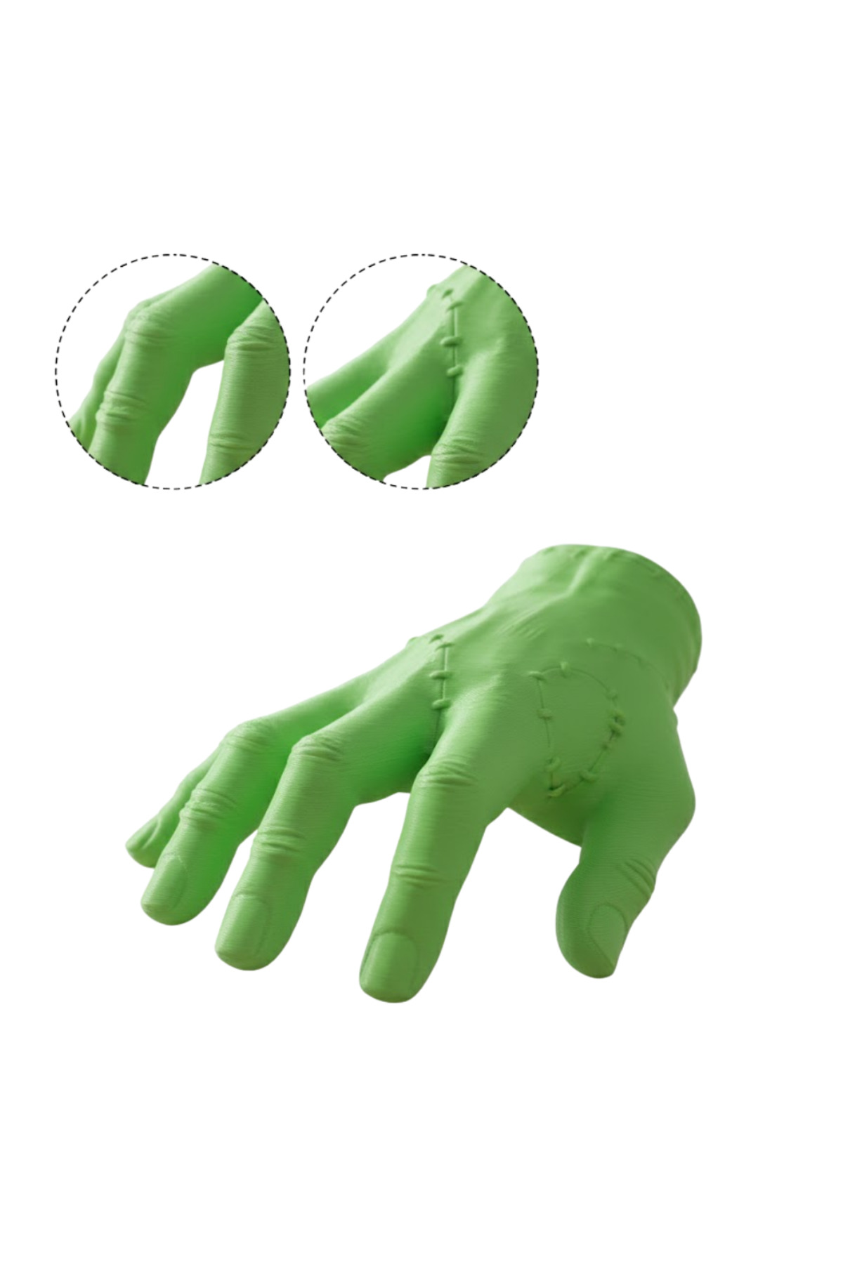 3D Yeşil El Dekoratif Heykel 27x22 cm Büyük Boy Modern Tasarım - 3D Yeşil El Dekoratif Heykel 27x22 cm Büyük Boy Modern Tasarım -