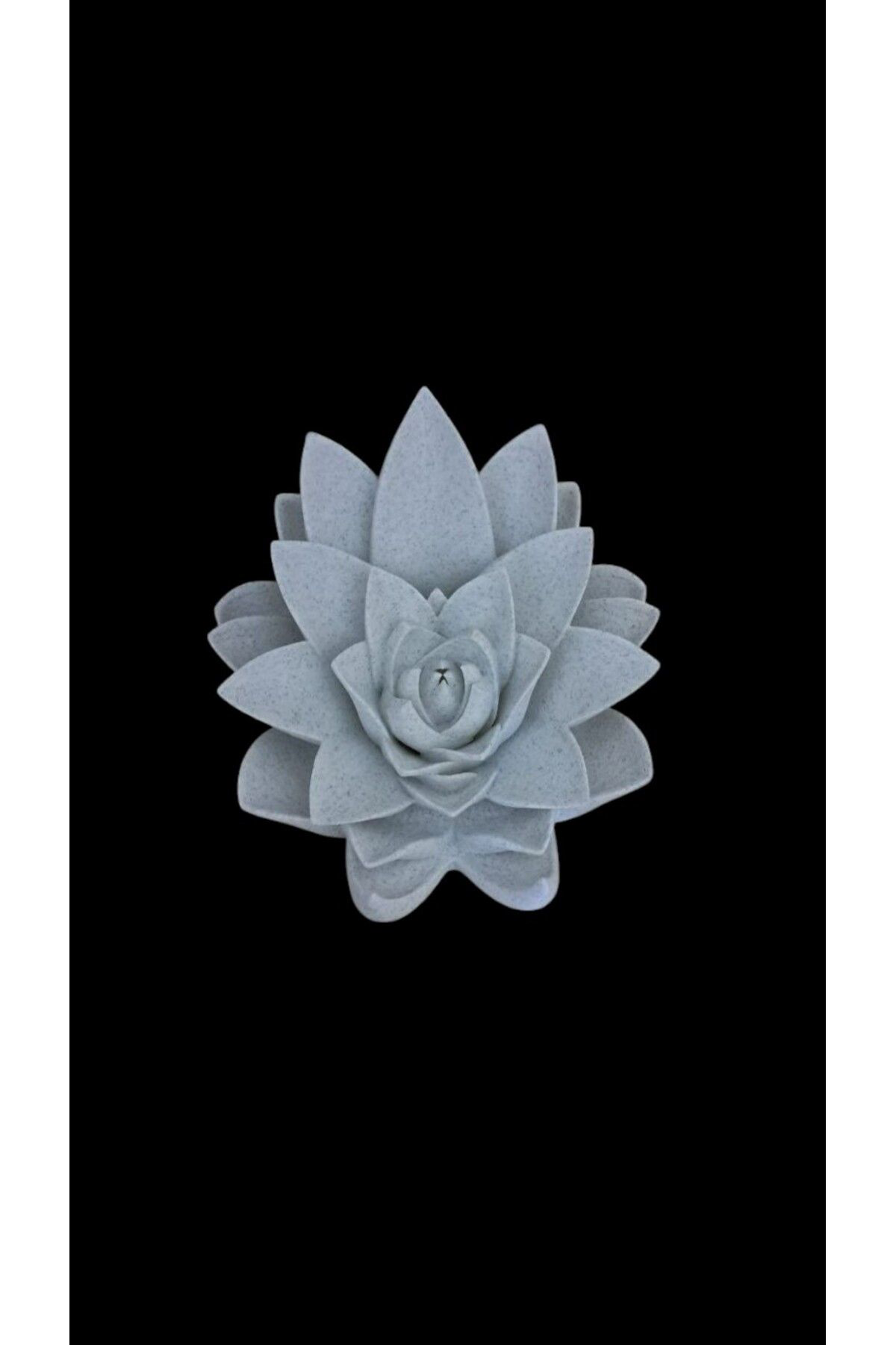 Alpaxa 3Dmermer Desenli Lotus Çiçeği Kitap Tutucu - Masaüstü Dekoratif S